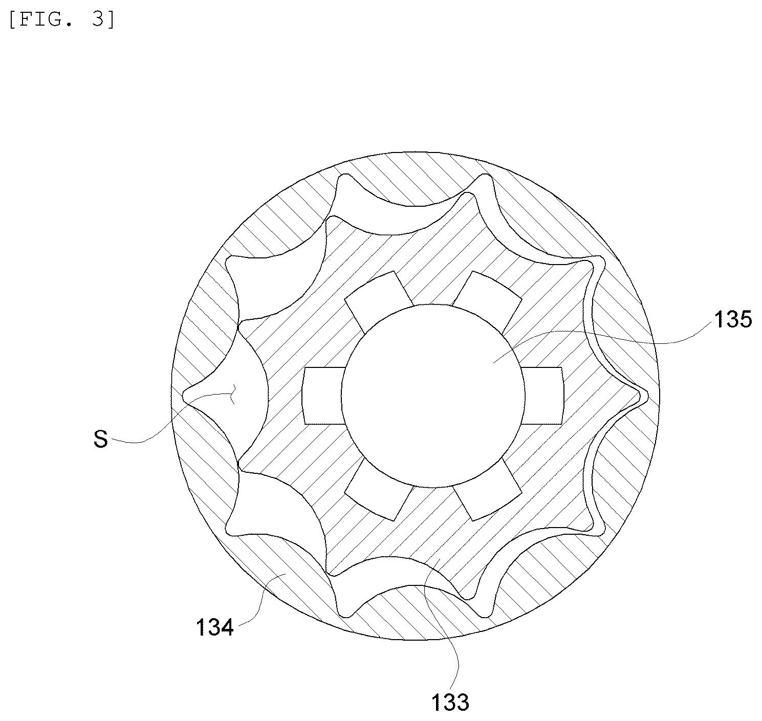 Patent US12504012 Figure 3 – Electronic oil pump
