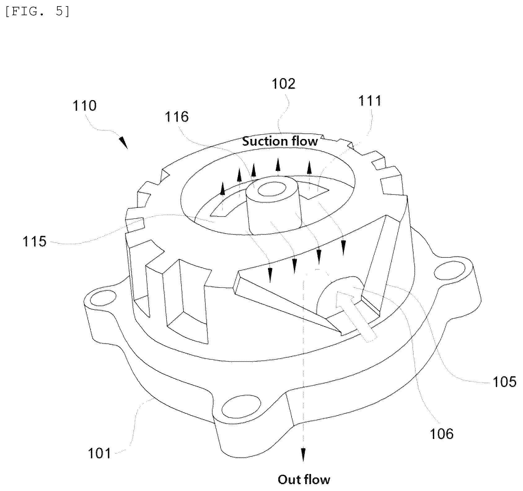 Patent US12504012 Figure 5 – Electronic oil pump