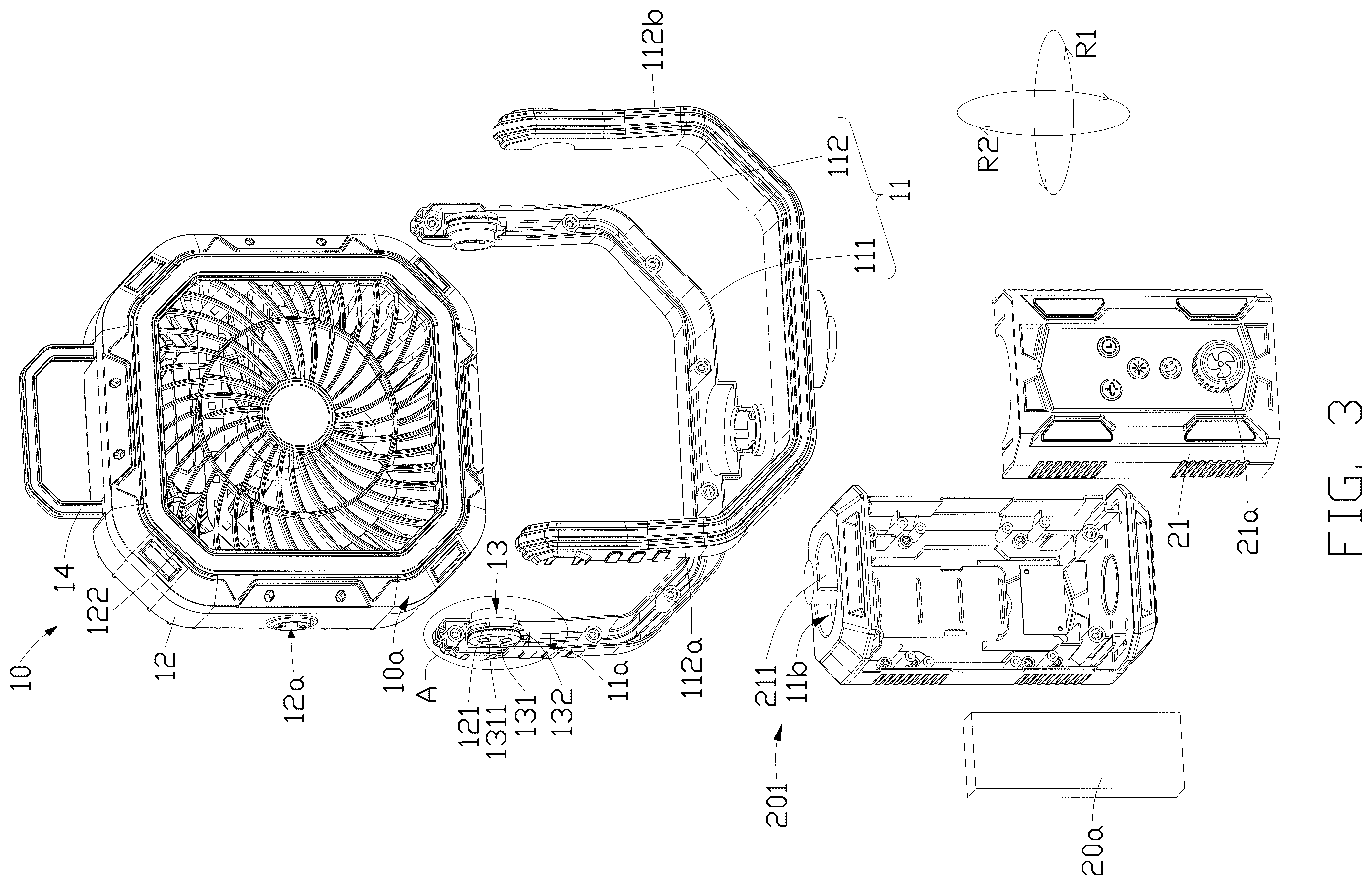 Patent US12504017 Figure 3 – Fan