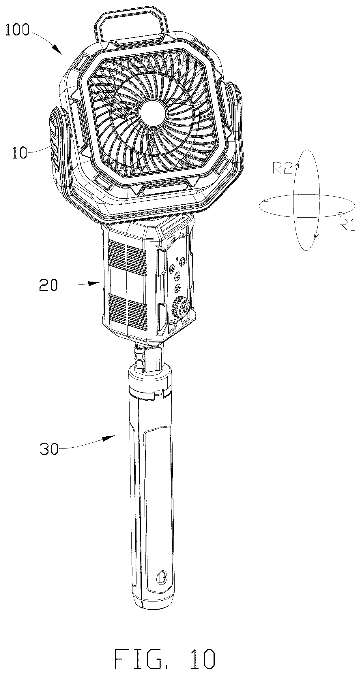 Patent US12504017 Figure 9 – Fan
