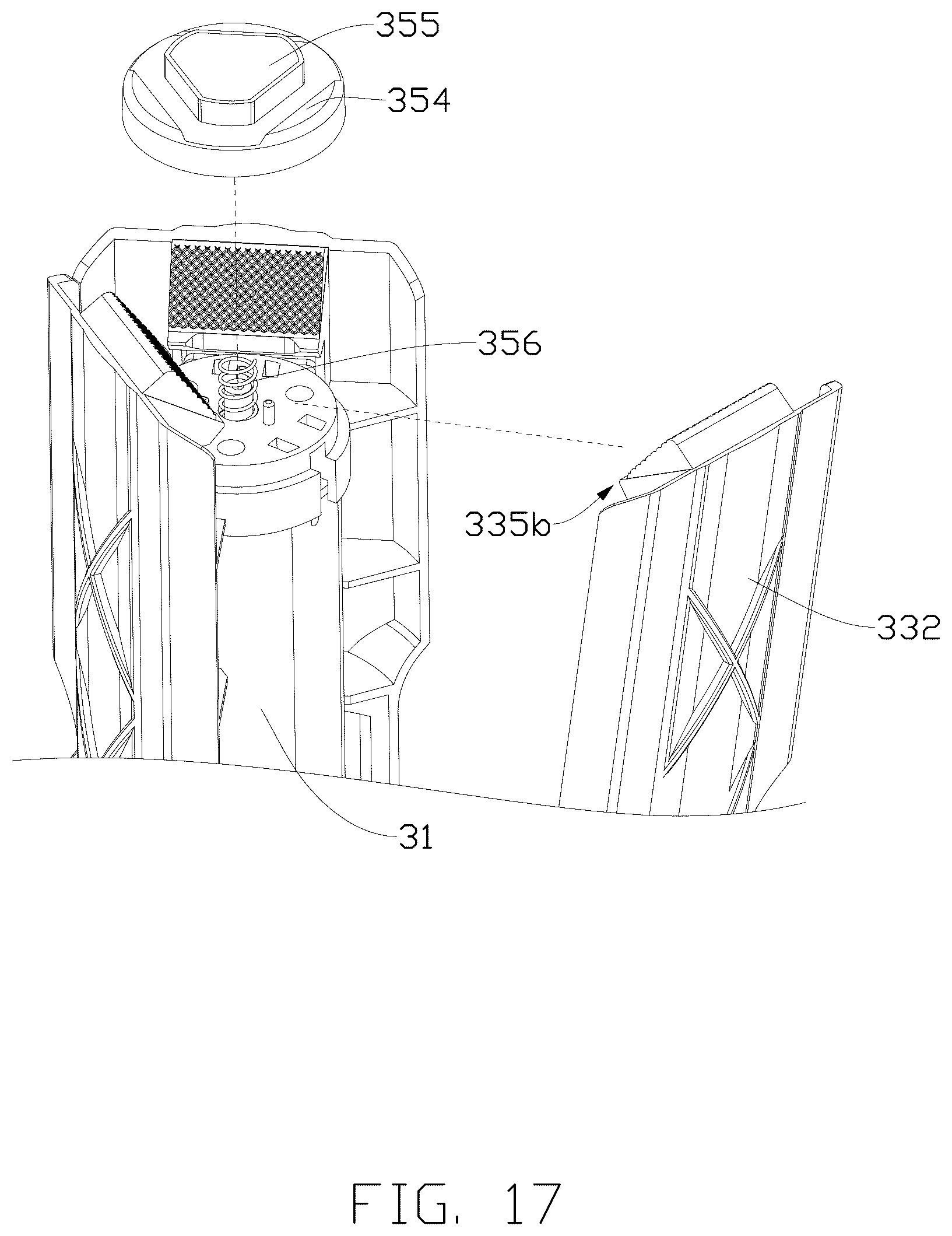 Patent US12504017 Figure 16 – Fan