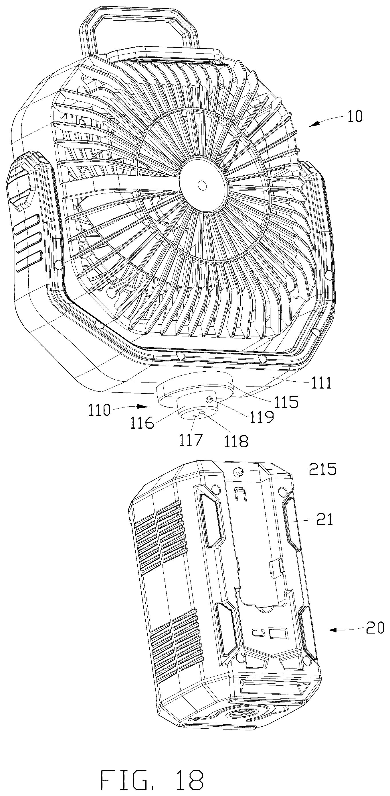 Patent US12504017 Figure 17 – Fan