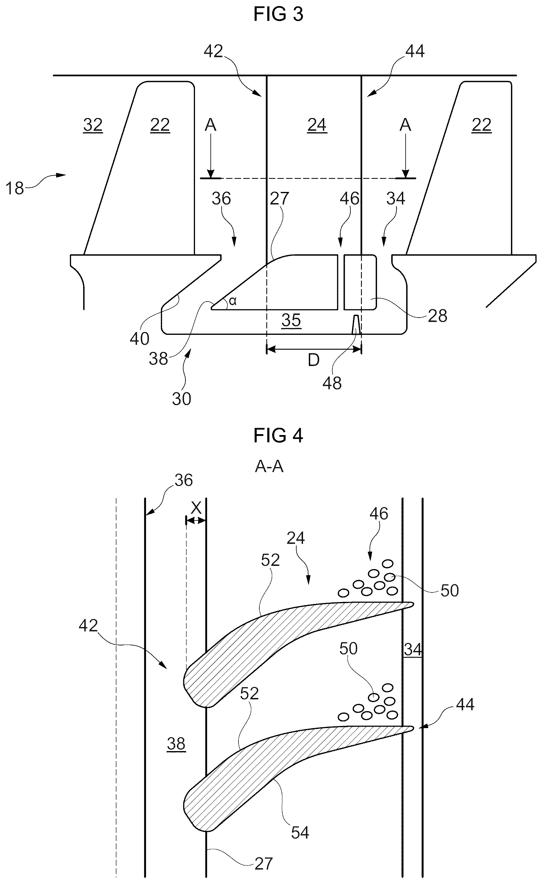 Patent US12504020 Figure 2 – Axial turbomachine compressor with controlled recirculation between the inner shroud and the rotor