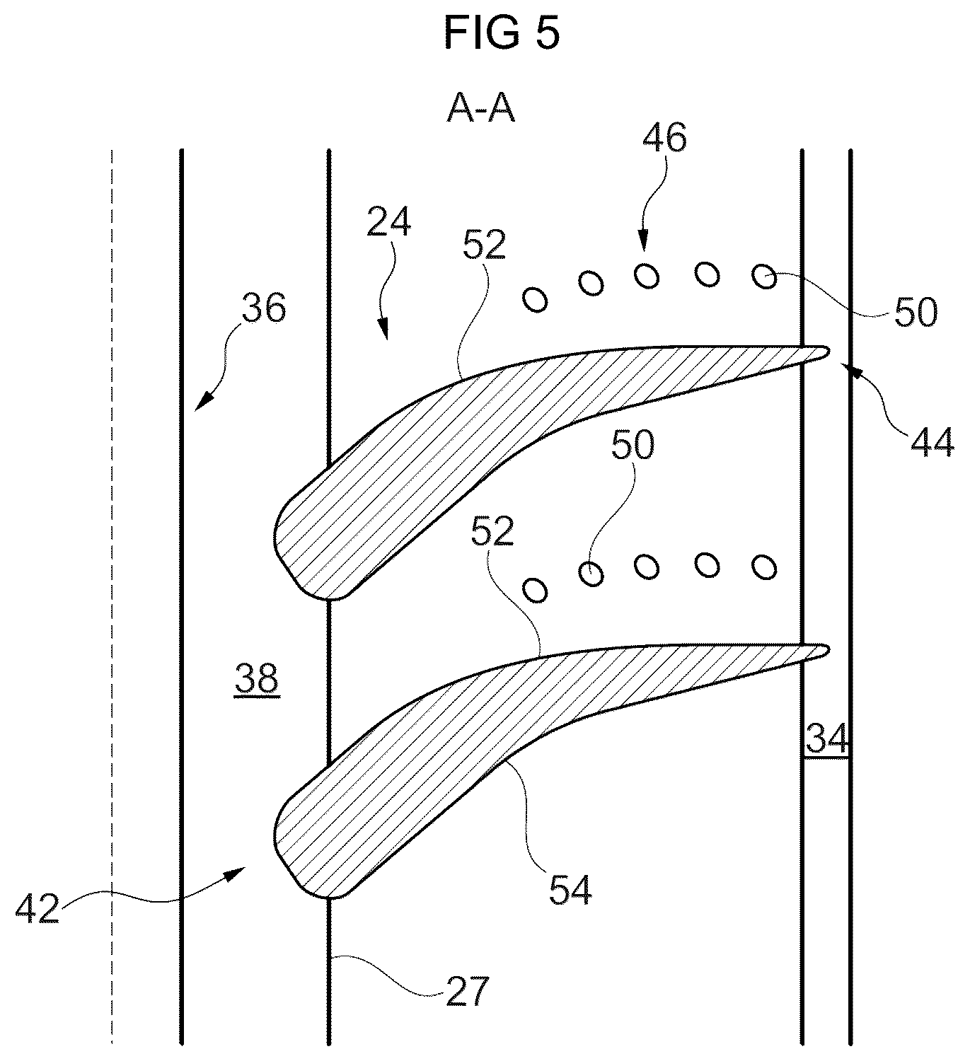 Patent US12504020 Figure 3 – Axial turbomachine compressor with controlled recirculation between the inner shroud and the rotor