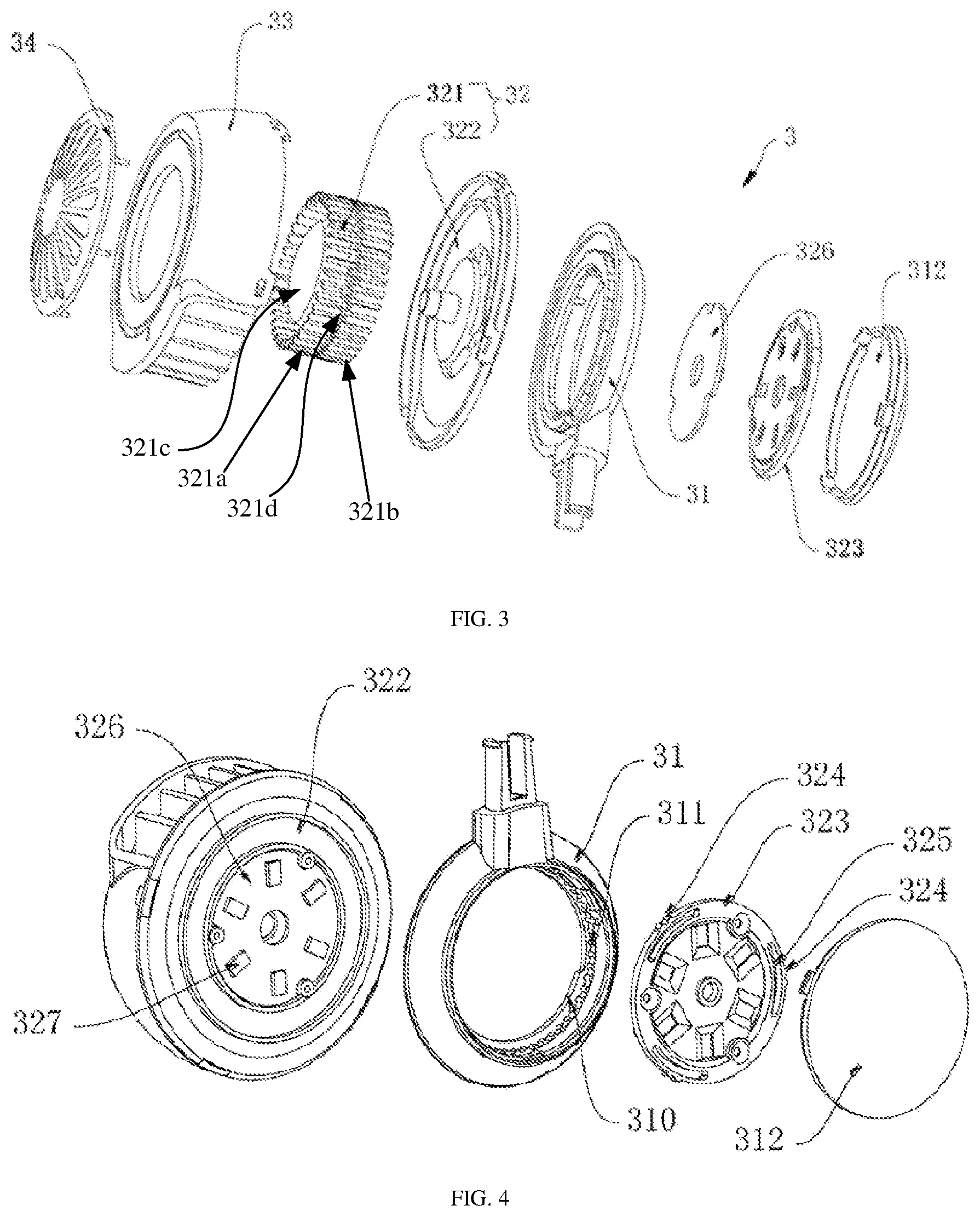 Patent US12504023 Figure 3 – Neck fan