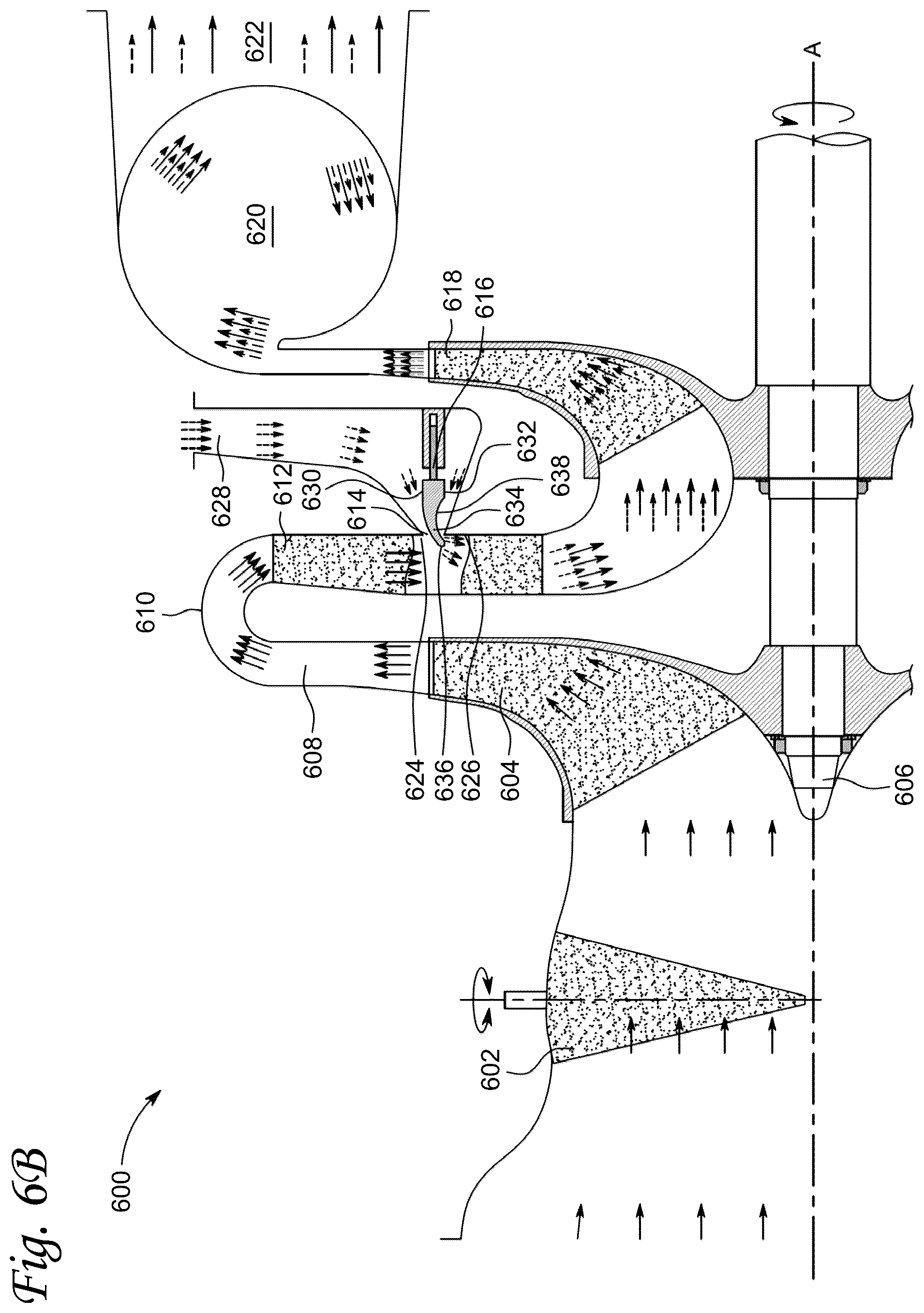 Patent US12504025 Figure 8 – Interstage capacity control valve with separate drive and stabilization linkages