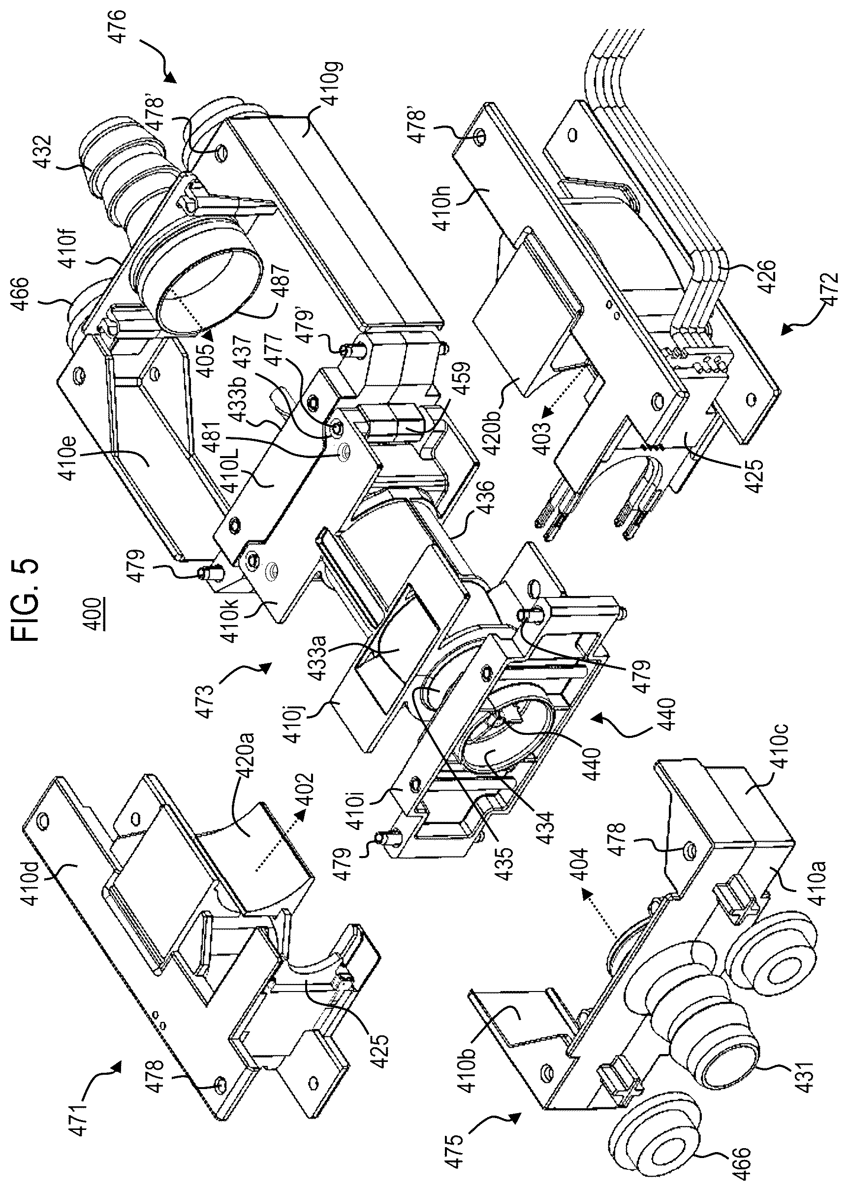 Patent US12504027 Figure 4 – Axial pump with adjustable impeller