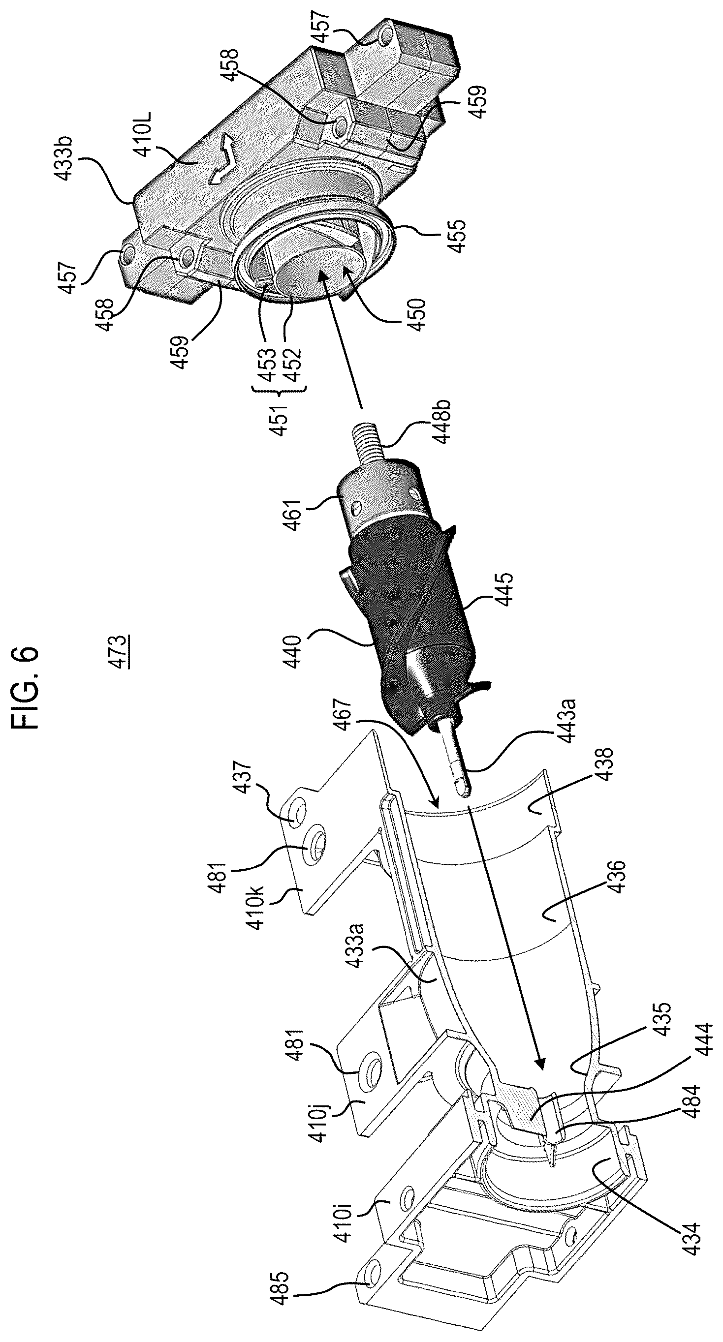 Patent US12504027 Figure 5 – Axial pump with adjustable impeller