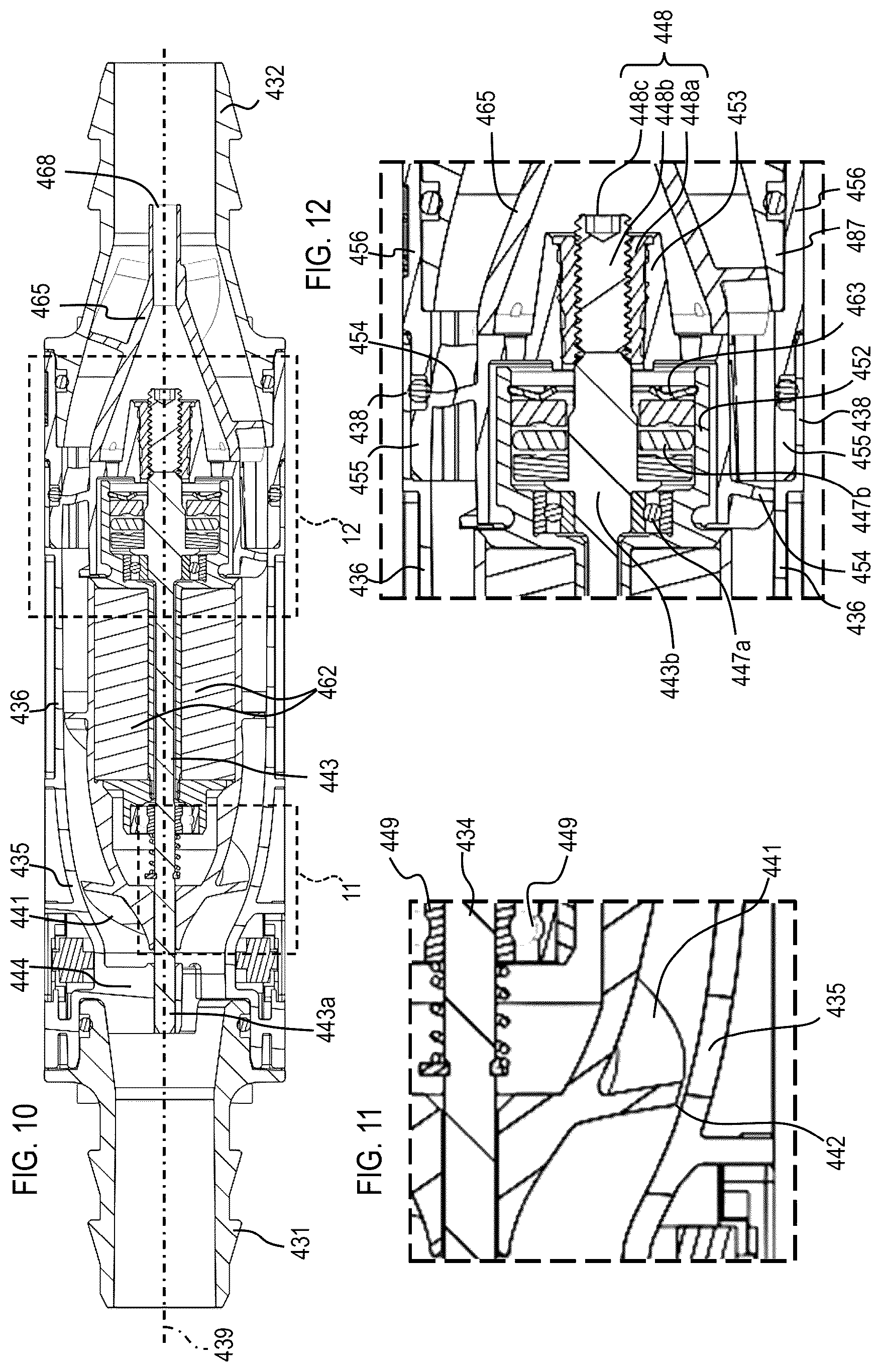 Patent US12504027 Figure 7 – Axial pump with adjustable impeller
