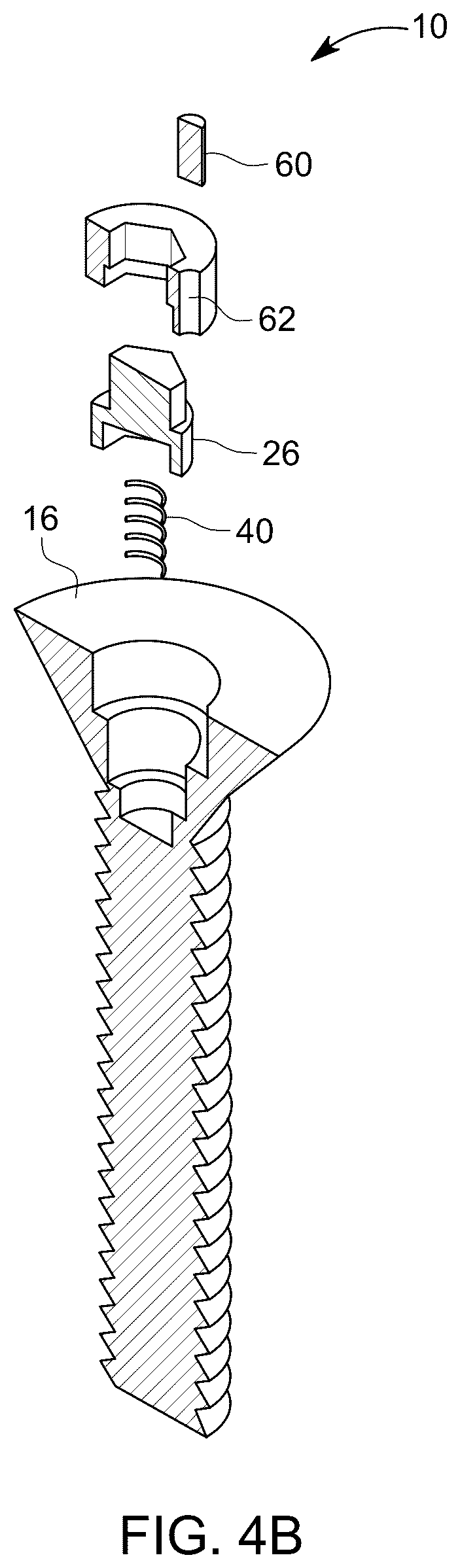 Patent US12504032 Figure 8 – Fastener assembly having flush faced working portion