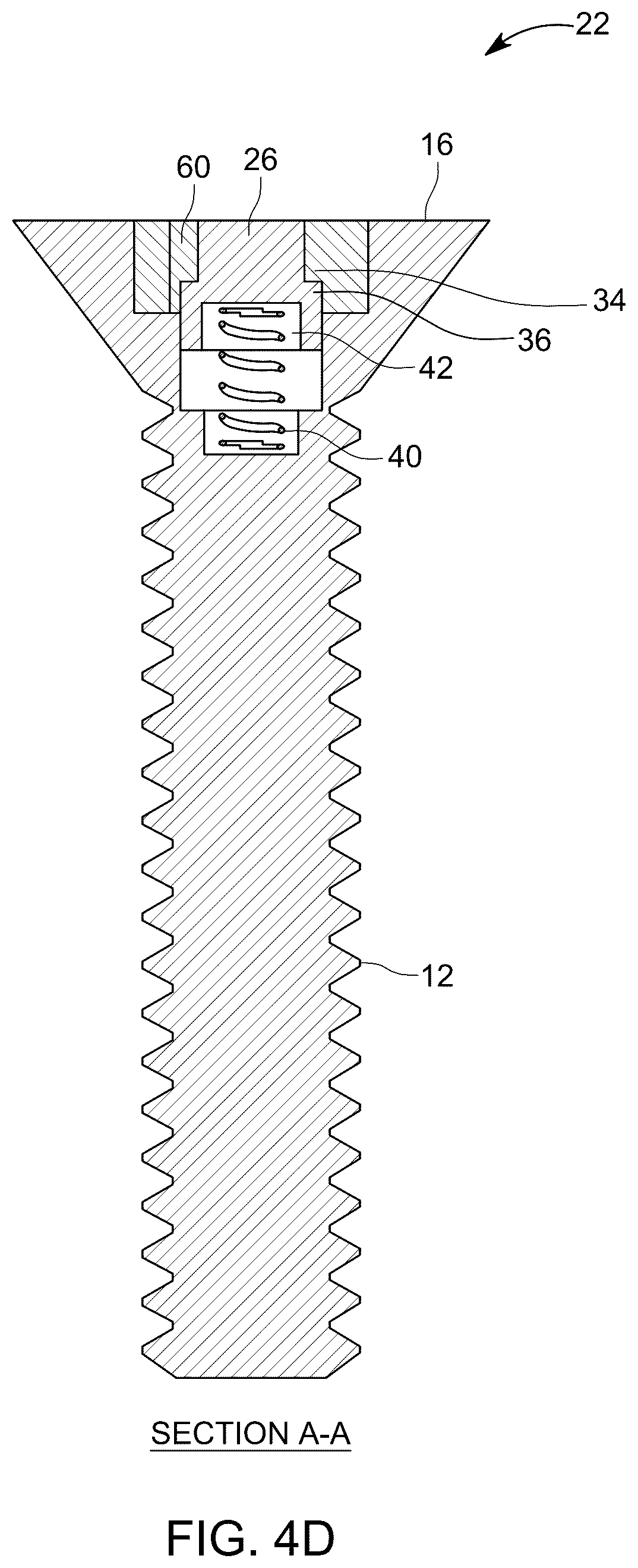 Patent US12504032 Figure 10 – Fastener assembly having flush faced working portion