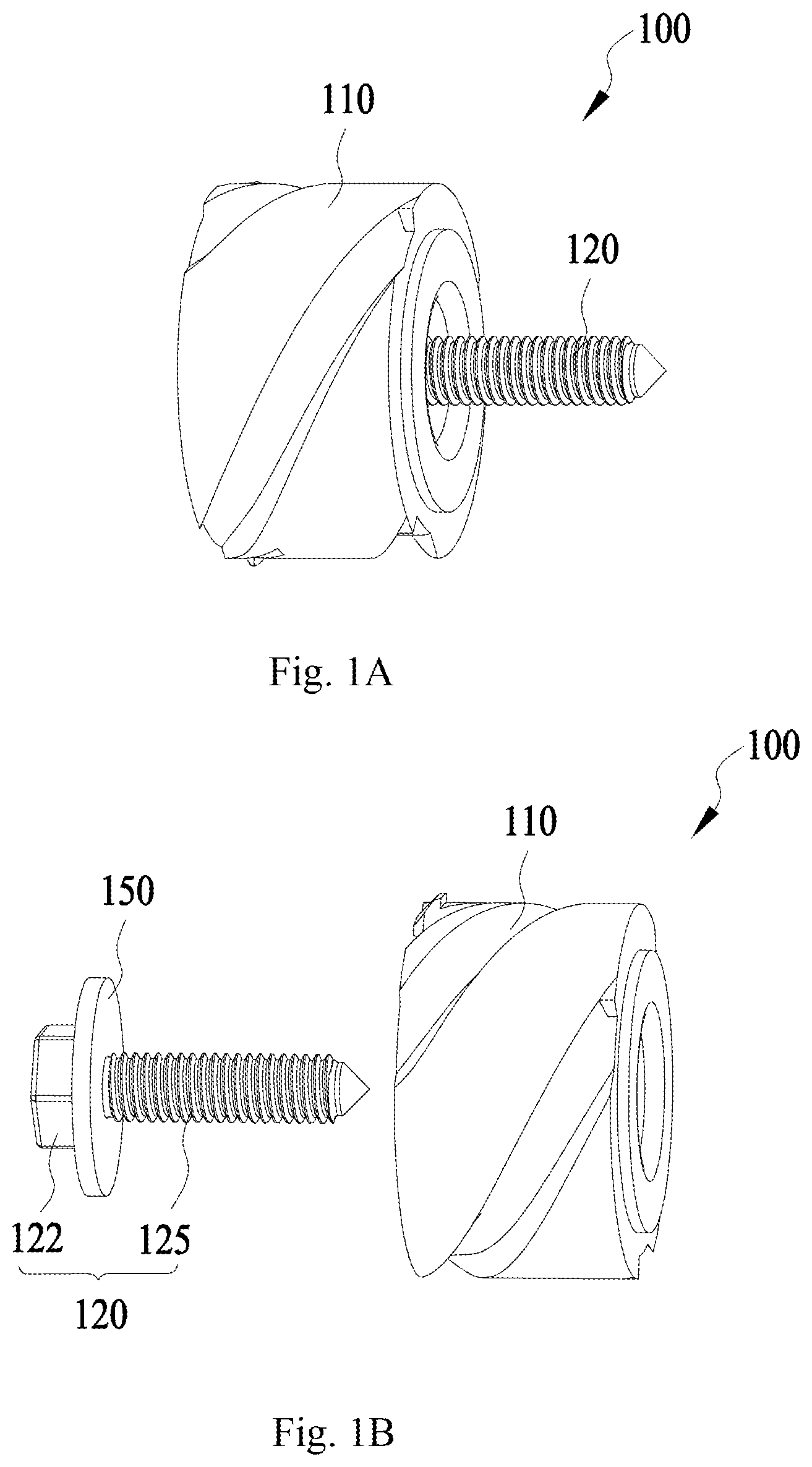 Patent US12504033 Figure 1 – Fastening assembly and fastening system comprising same