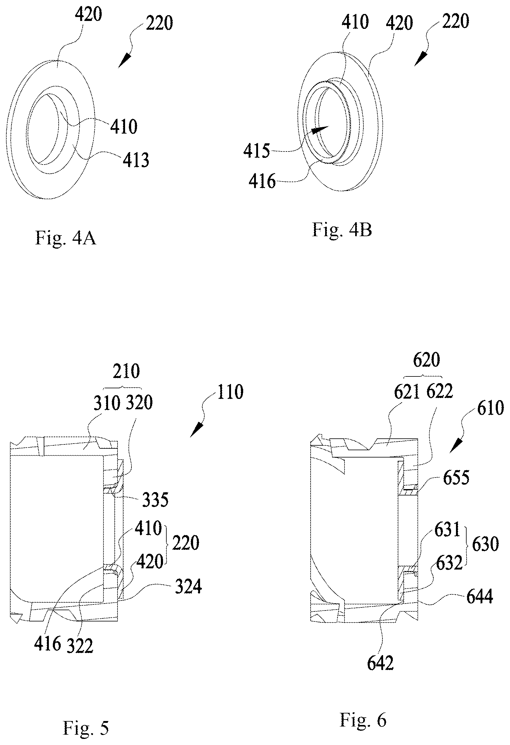 Patent US12504033 Figure 5 – Fastening assembly and fastening system comprising same