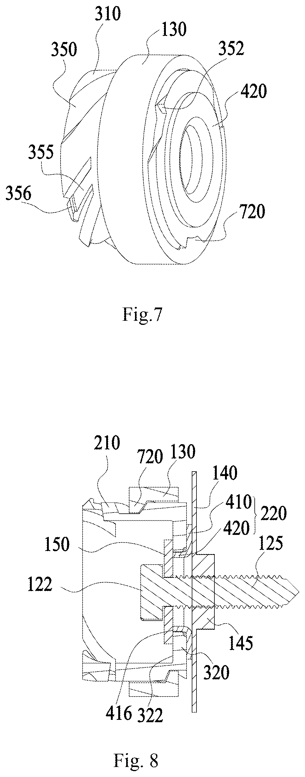 Patent US12504033 Figure 6 – Fastening assembly and fastening system comprising same
