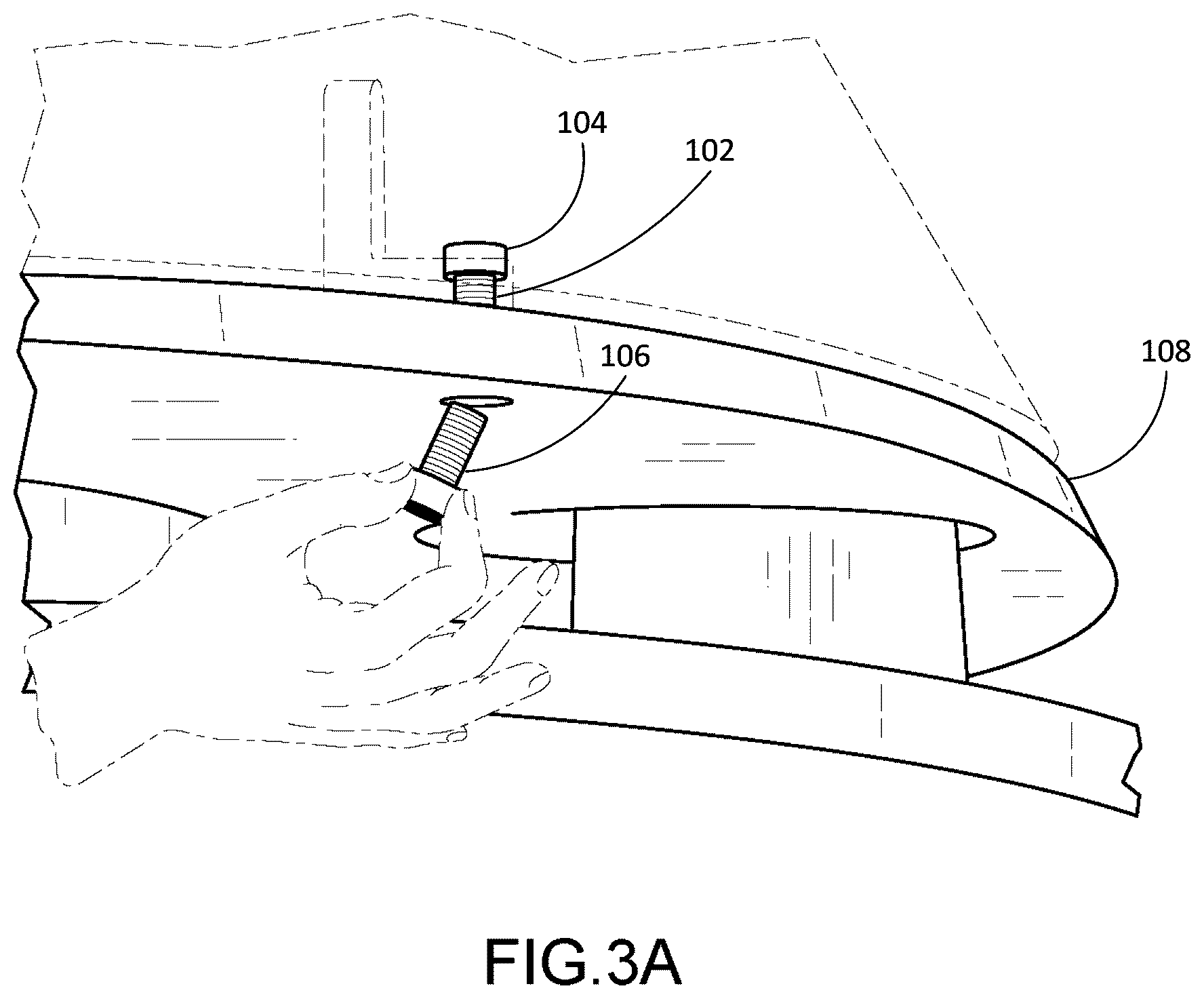 Patent US12504034 Figure 3 – Fastening system using an axially magnetized threaded insert