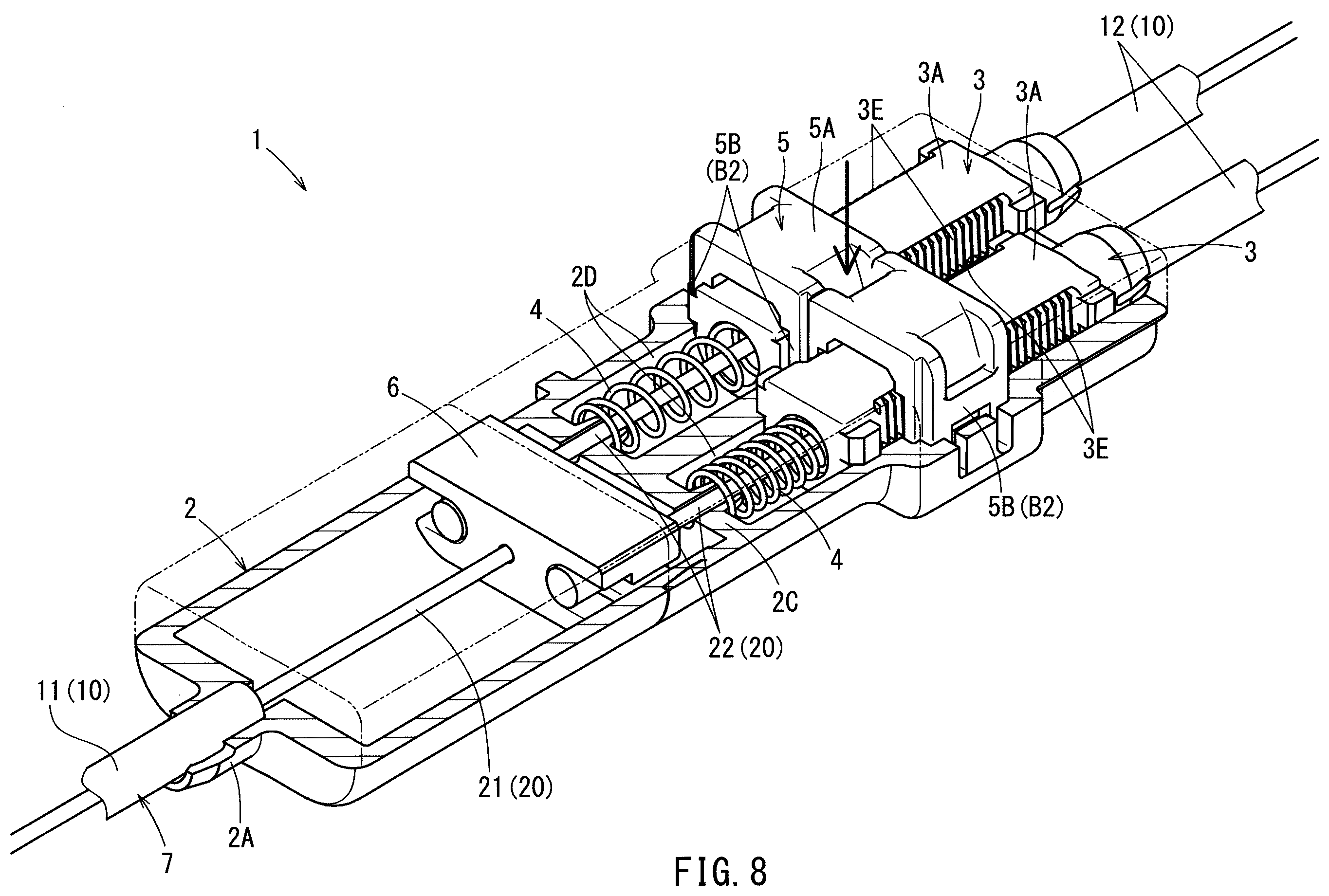 Patent US12504038 Figure 8 – Cable adjuster