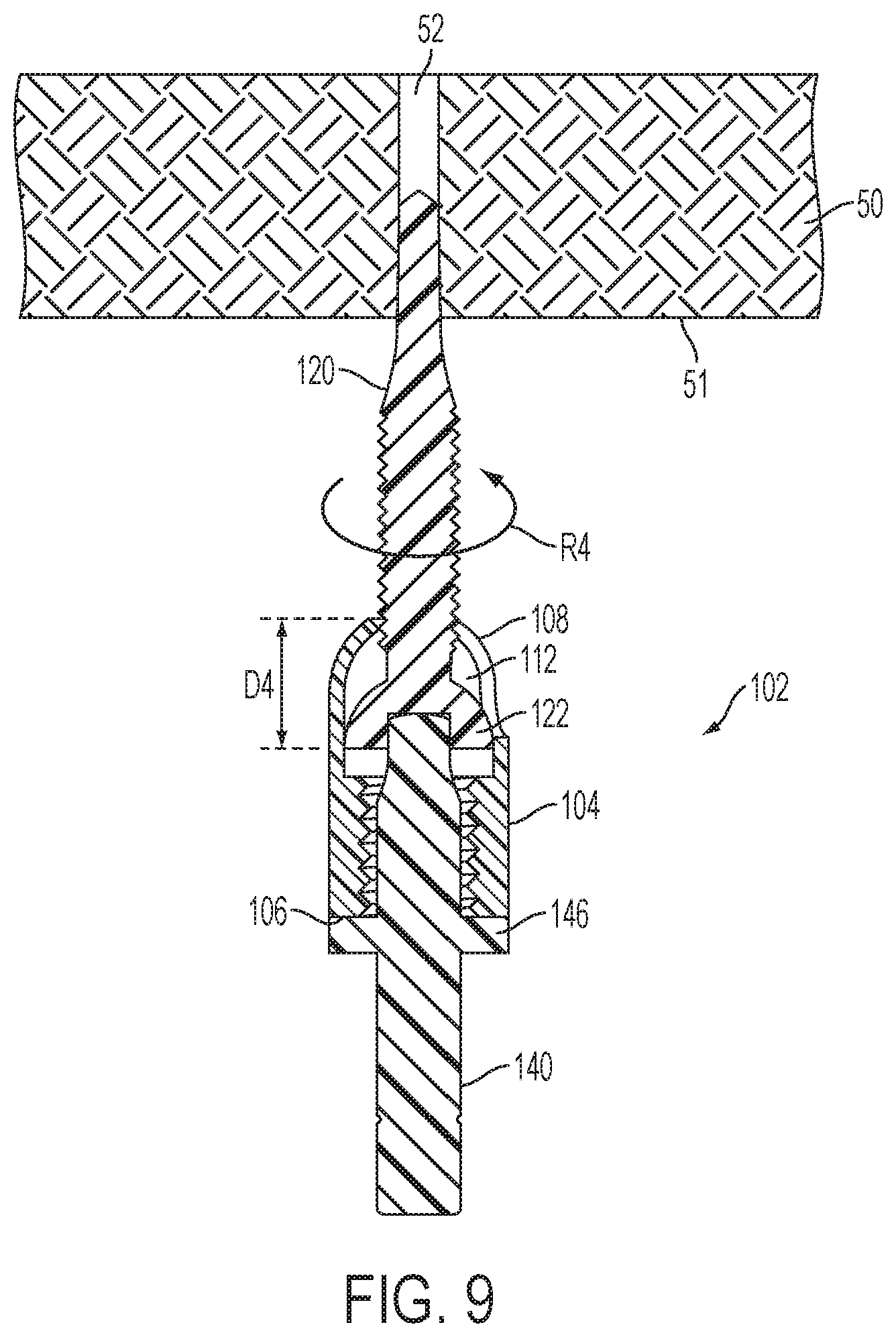 Patent US12504039 Figure 9 – Swivel hanger