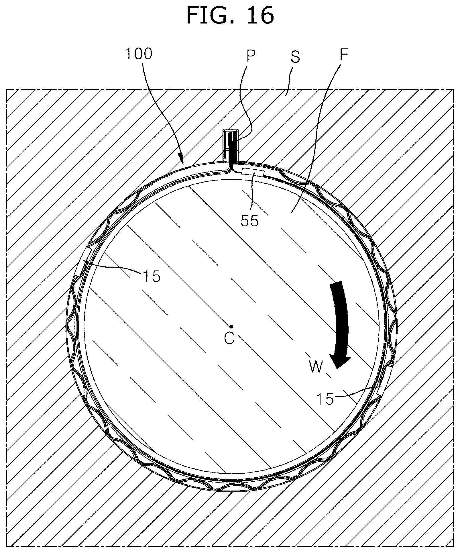 Patent US12504040 Figure 16 – Journal foil air bearing preventing separation of bump foil