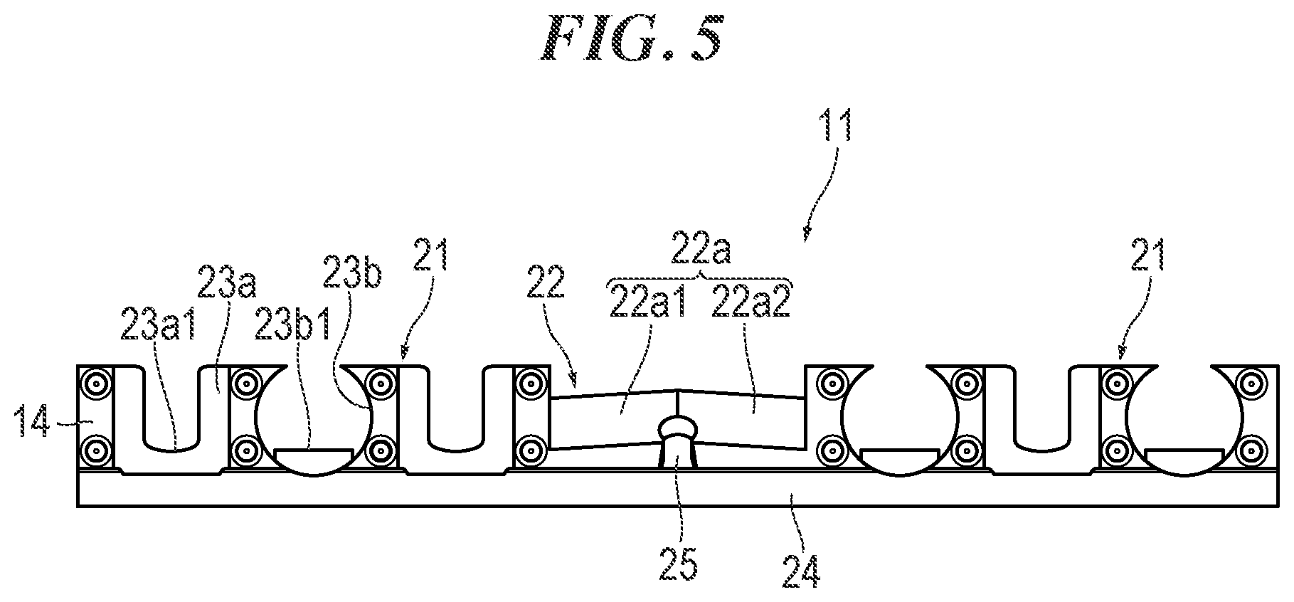 Patent US12504041 Figure 5 – Linear motion guide apparatus