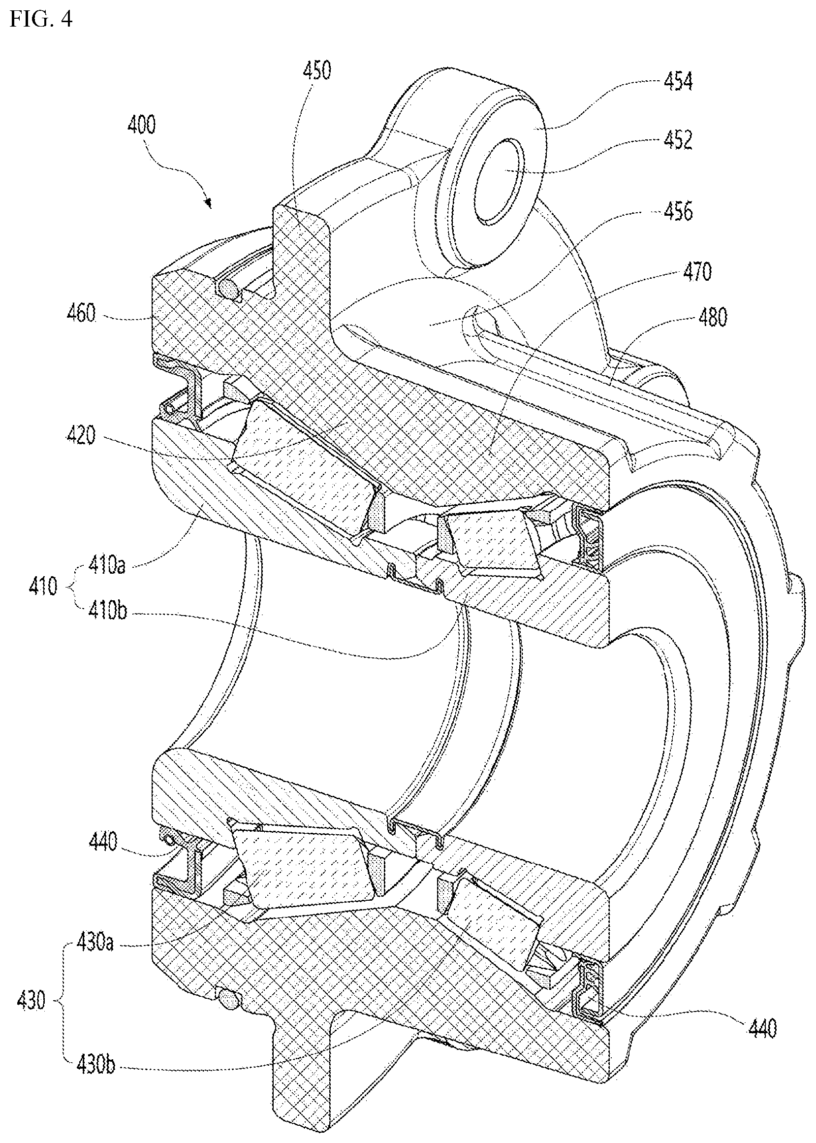 Patent US12504042 Figure 3 – Pinion bearing
