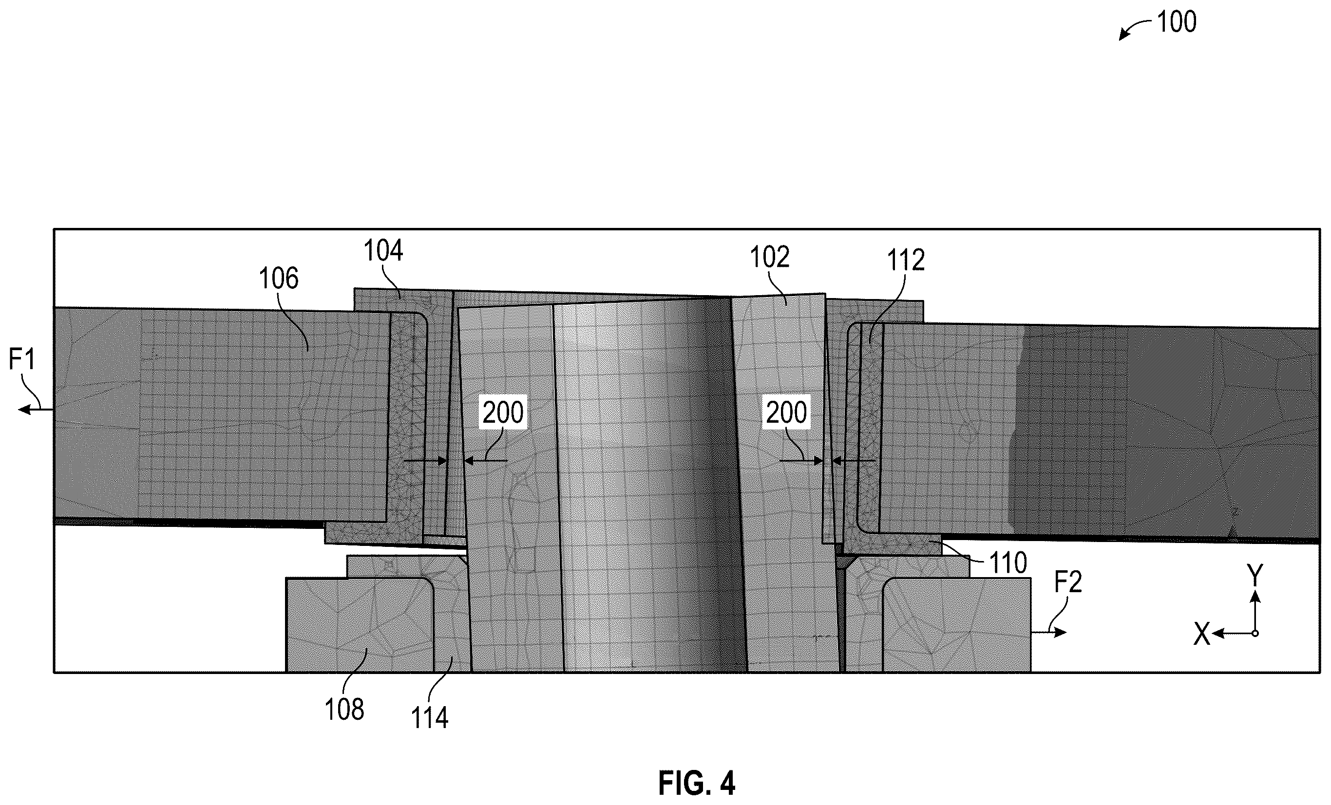 Patent US12504043 Figure 5 – Stress reducing fastener assembly