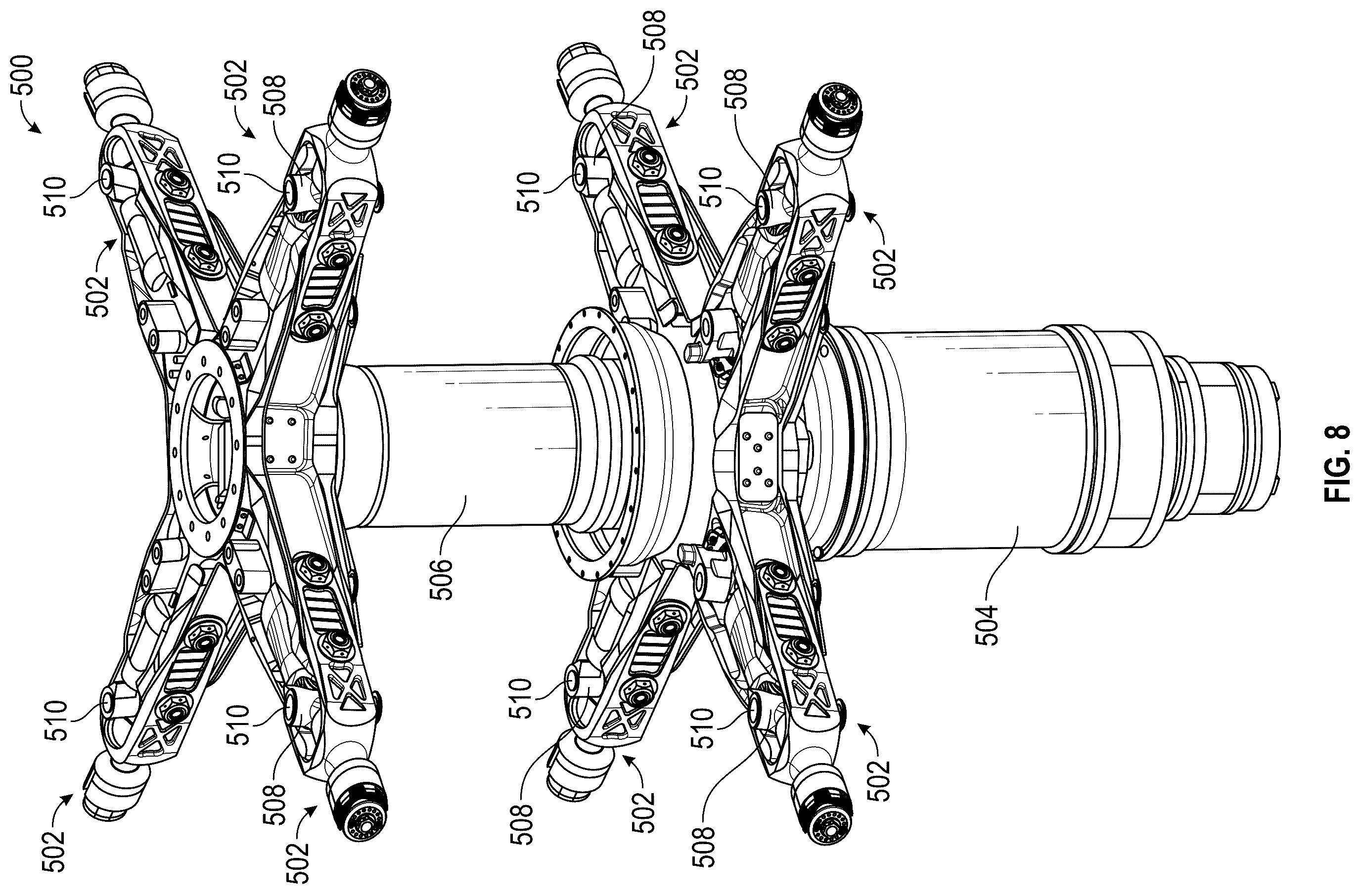 Patent US12504043 Figure 8 – Stress reducing fastener assembly