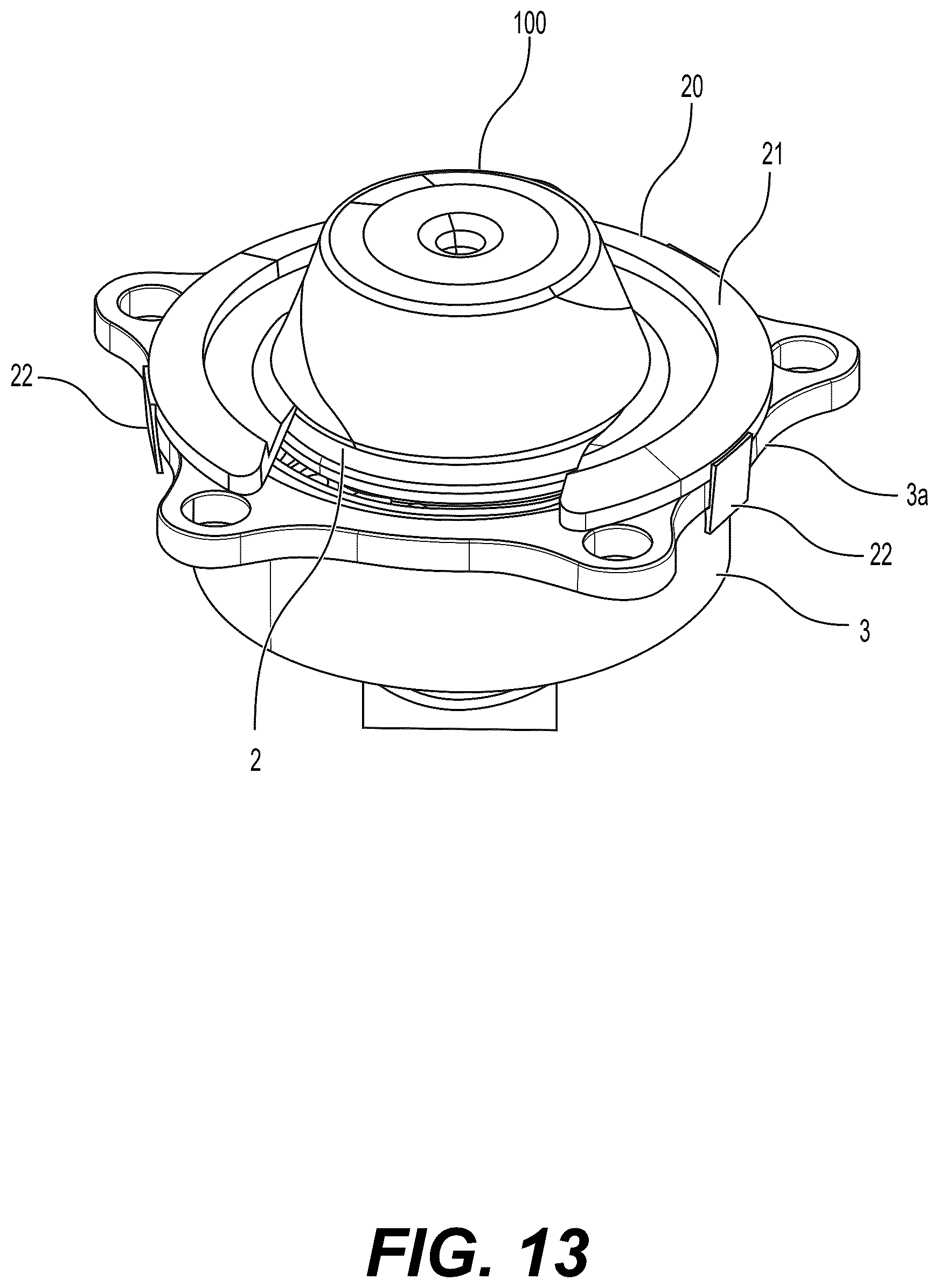 Patent US12504044 Figure 13 – Double-row tapered roller bearing assembling jig, and assembling method for double-row tapered roller bearing