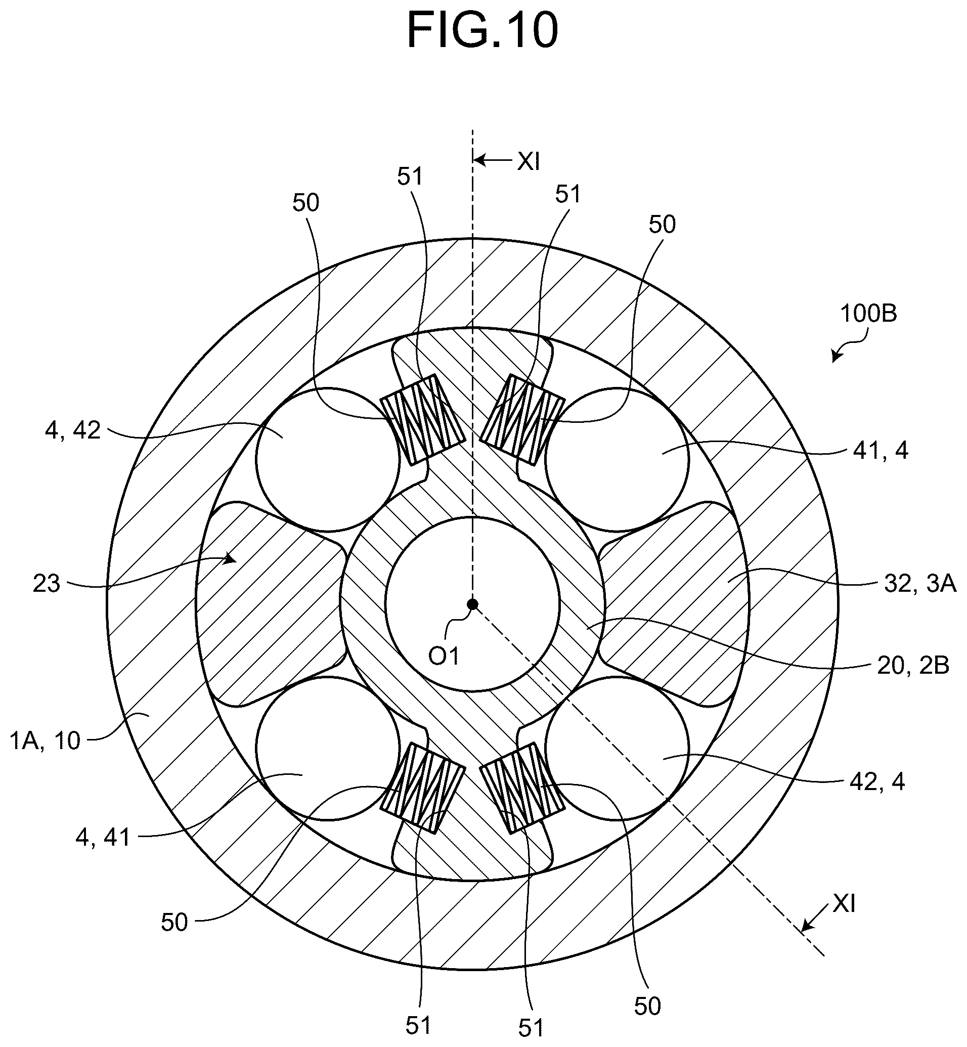Patent US12504047 Figure 8 – Power transmission device