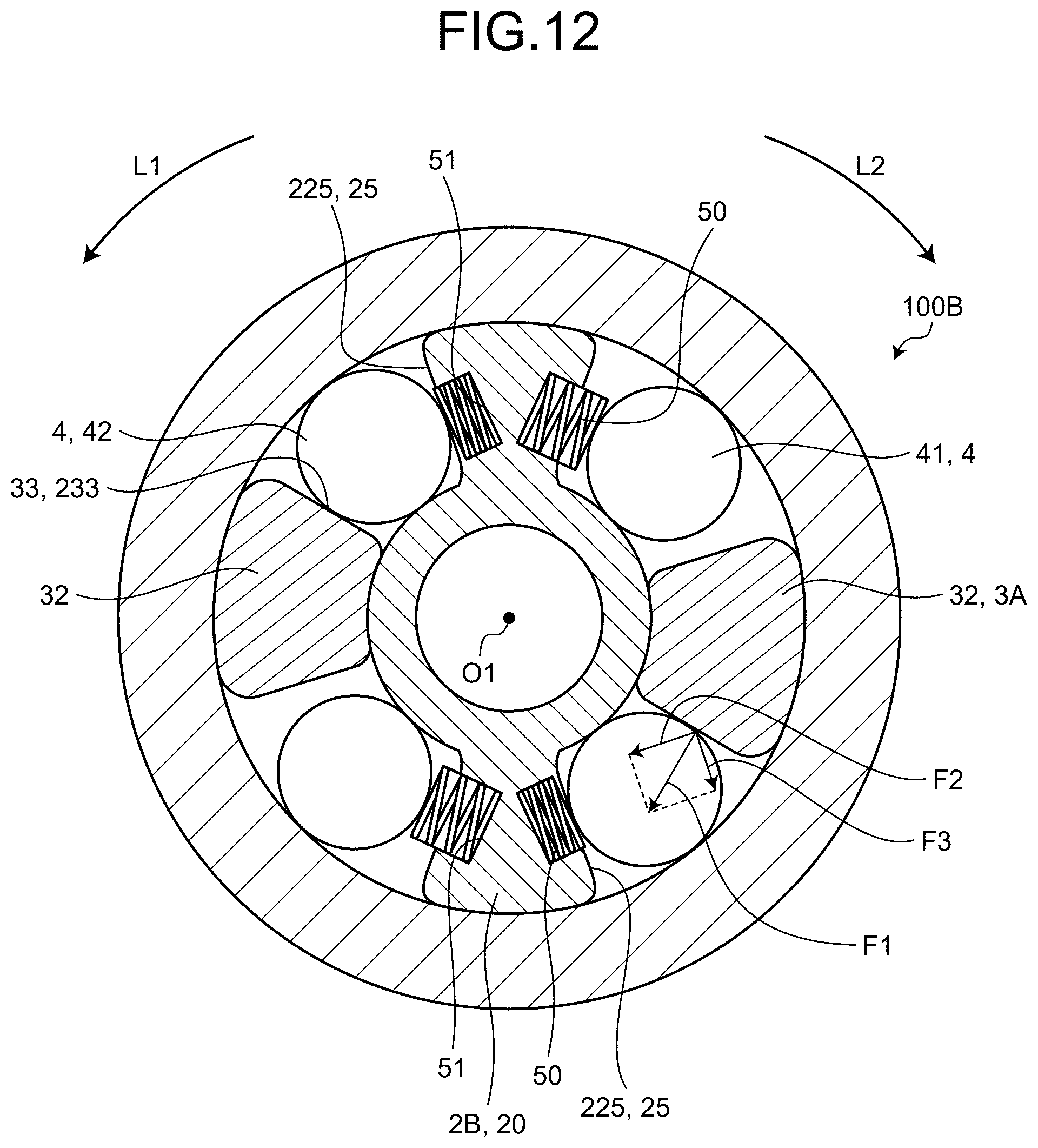 Patent US12504047 Figure 10 – Power transmission device