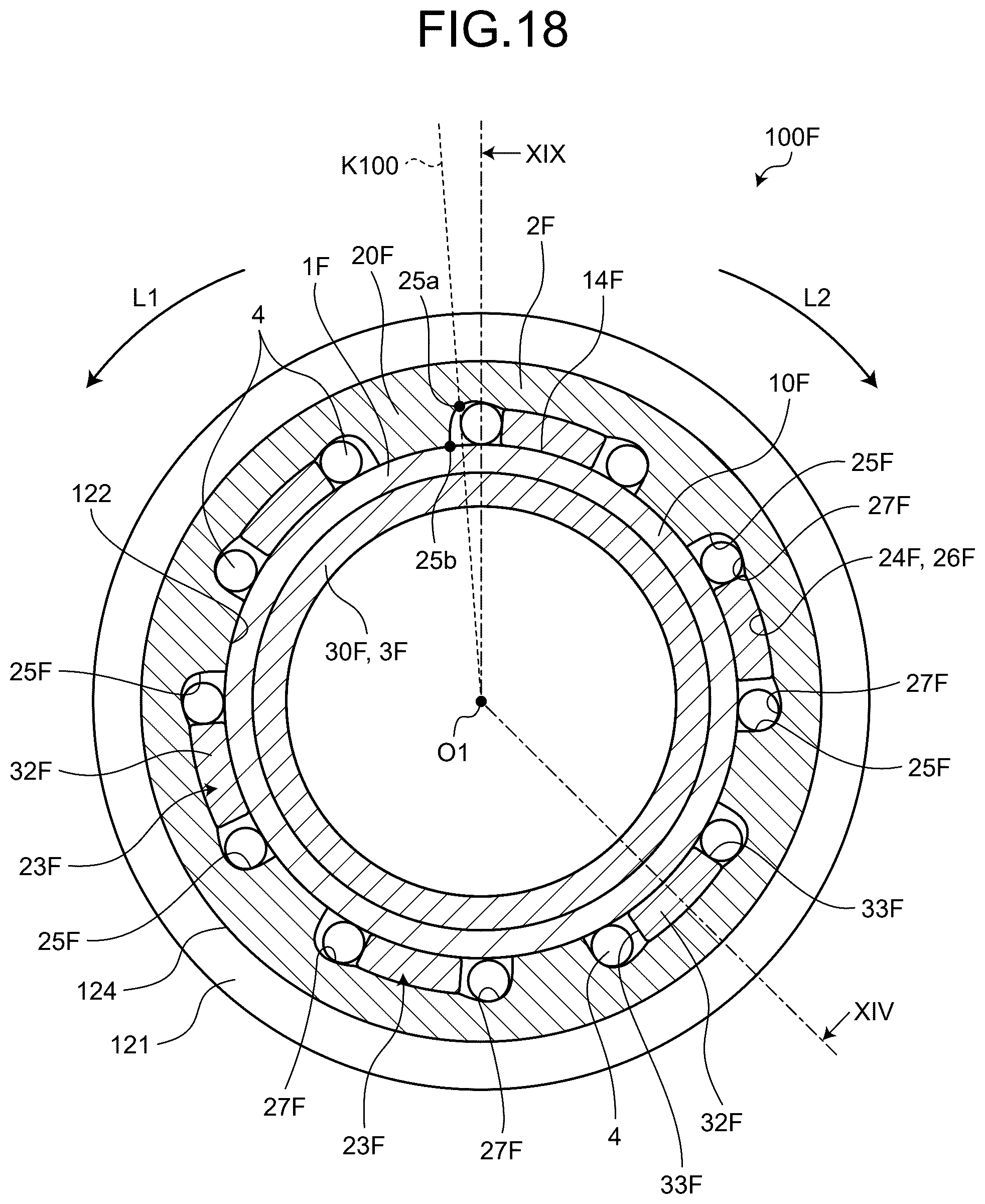 Patent US12504047 Figure 16 – Power transmission device
