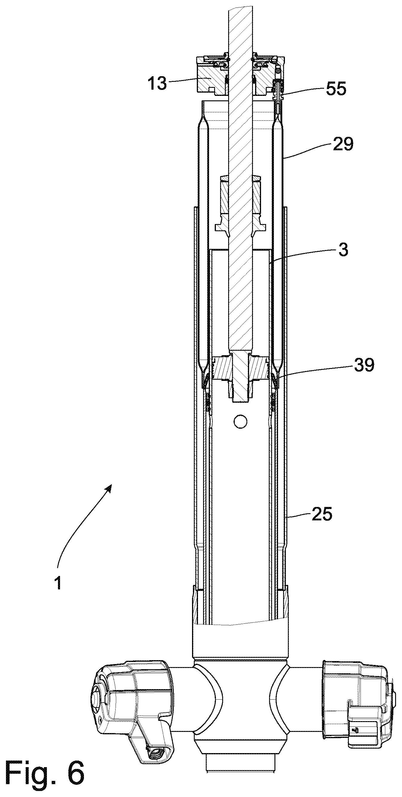 Patent US12504052 Figure 4 – Vibration damper having a gas-filled enveloping body
