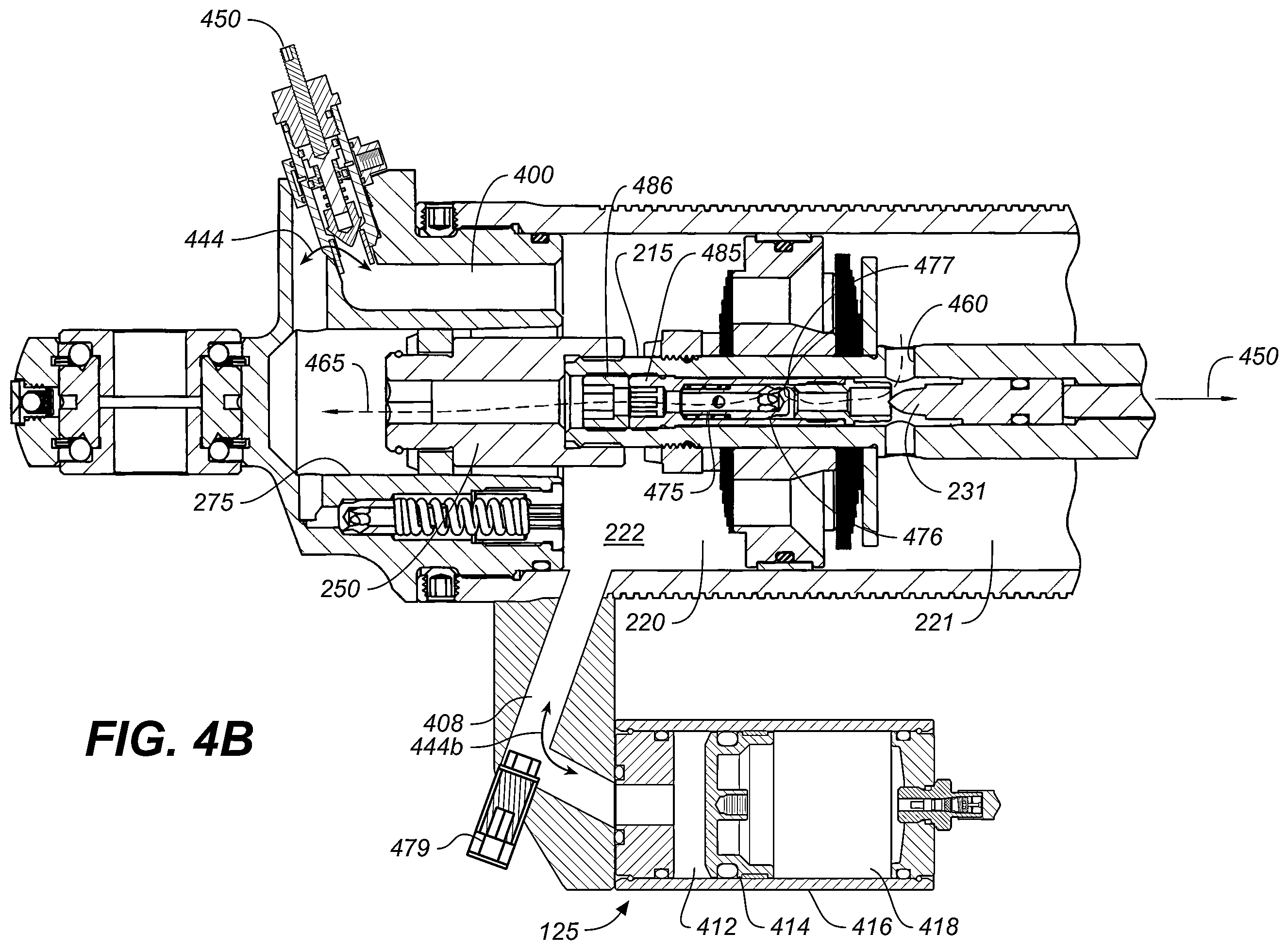 Patent US12504054 Figure 8 – Position sensitive suspension damping with an active valve