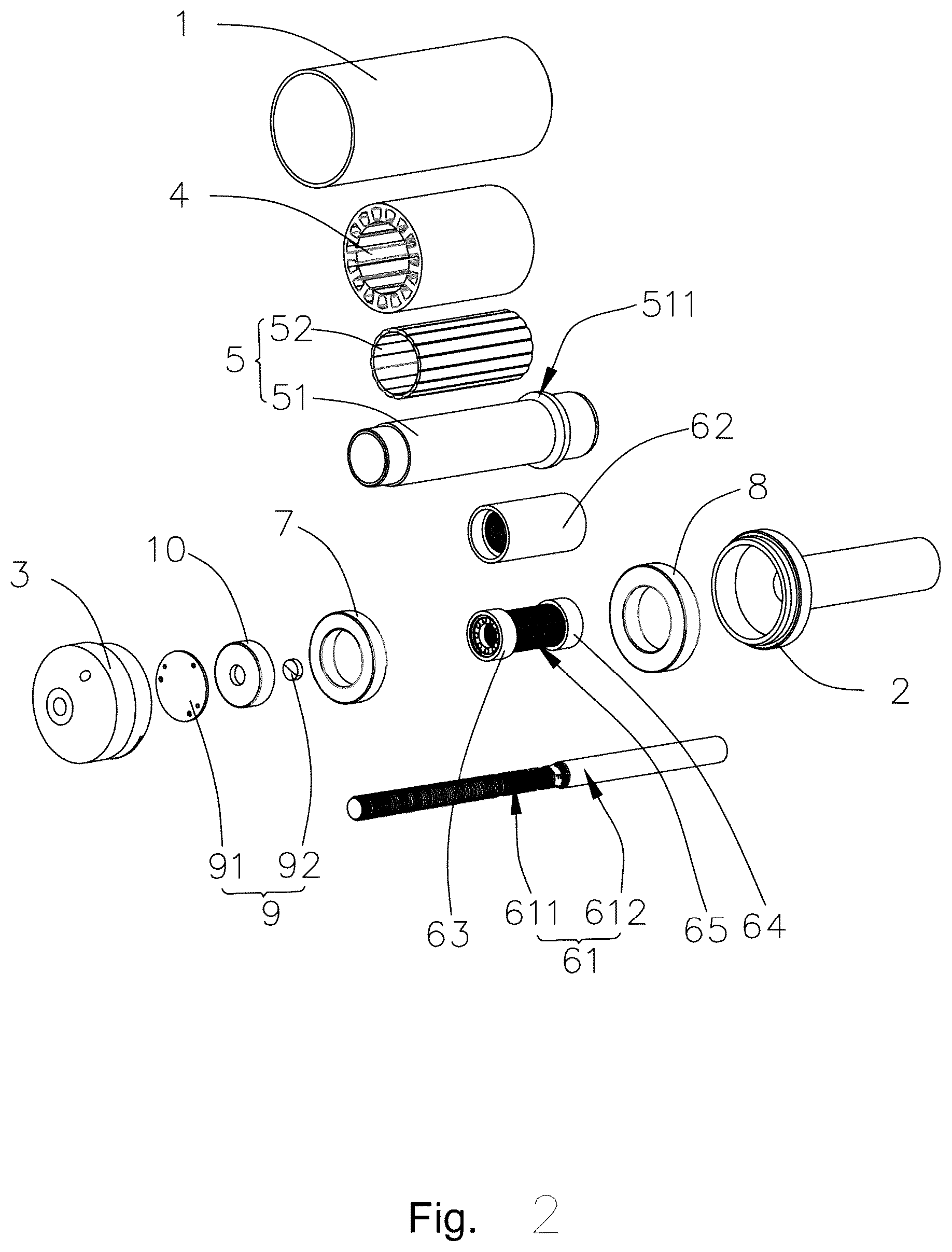 Patent US12504060 Figure 2 – Linear driving mechanism