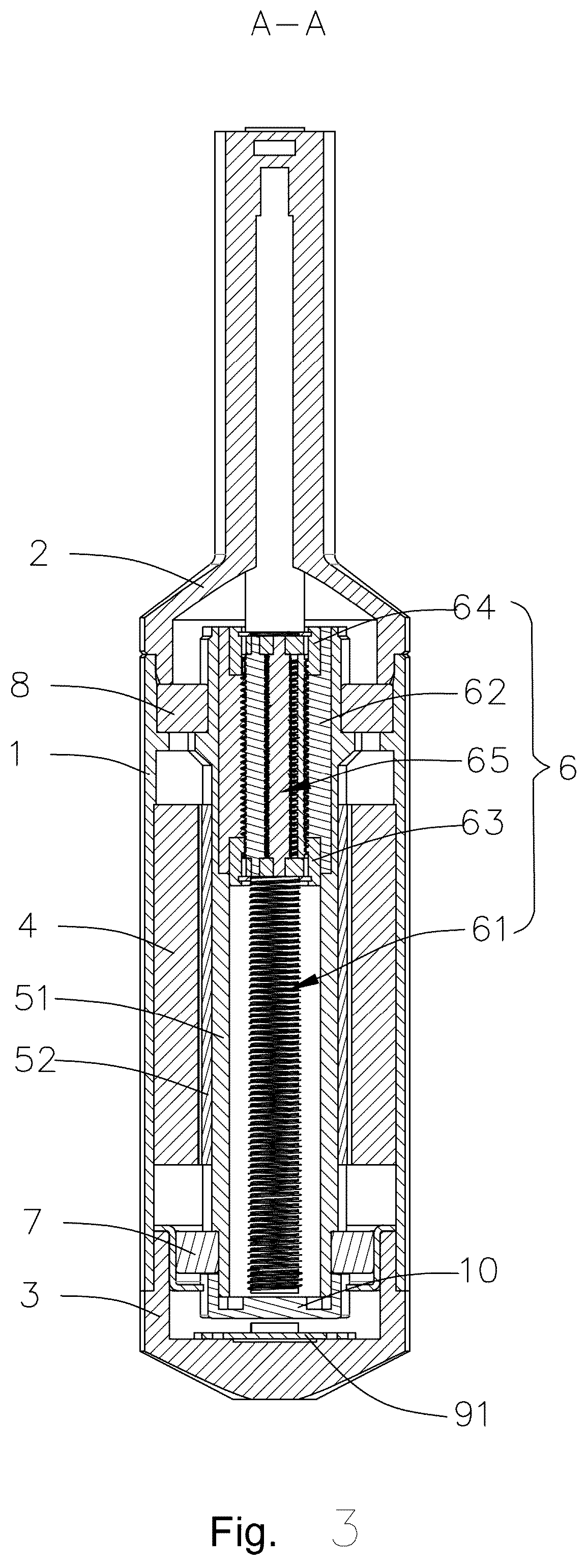 Patent US12504060 Figure 3 – Linear driving mechanism