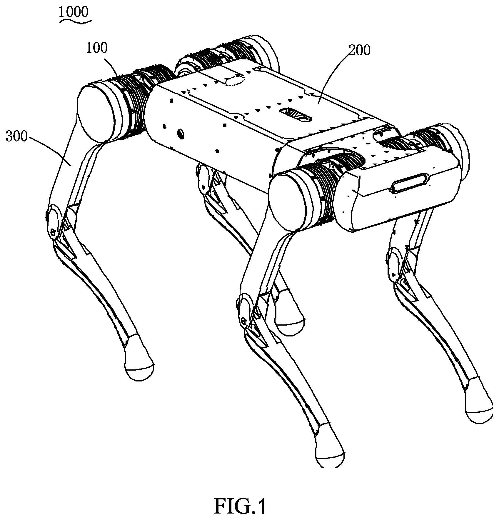 Patent US12504061 Figure 1 – Electric drive module and electric drive equipment for reducing vibration