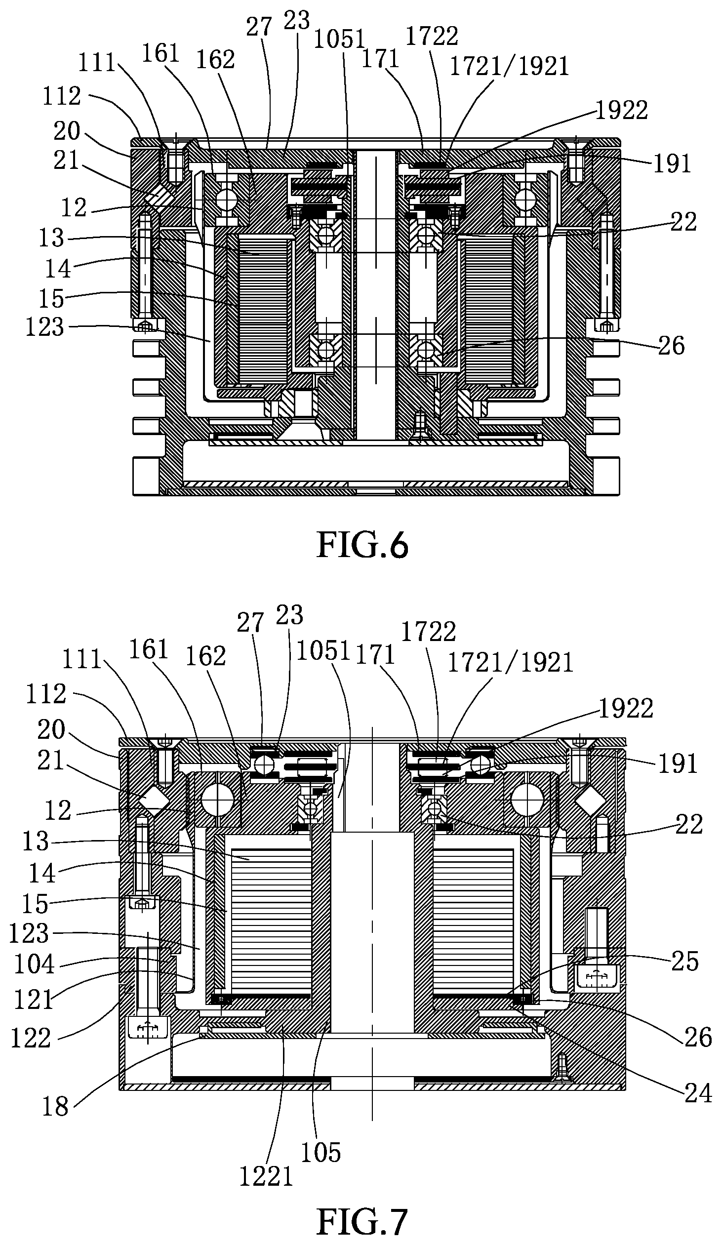 Patent US12504061 Figure 5 – Electric drive module and electric drive equipment for reducing vibration