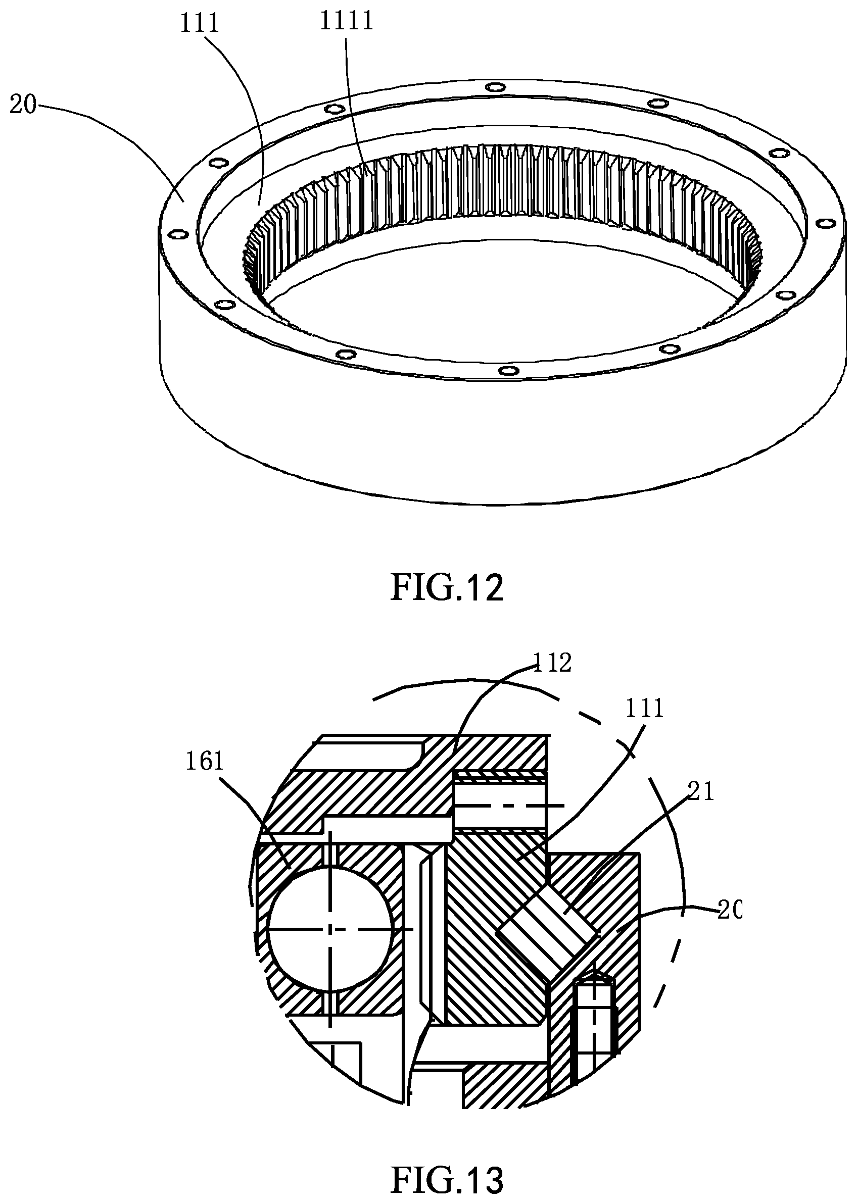Patent US12504061 Figure 9 – Electric drive module and electric drive equipment for reducing vibration