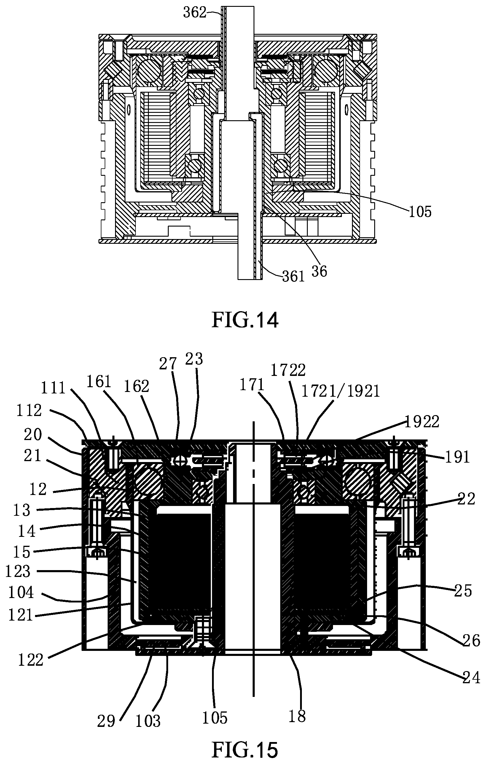 Patent US12504061 Figure 10 – Electric drive module and electric drive equipment for reducing vibration