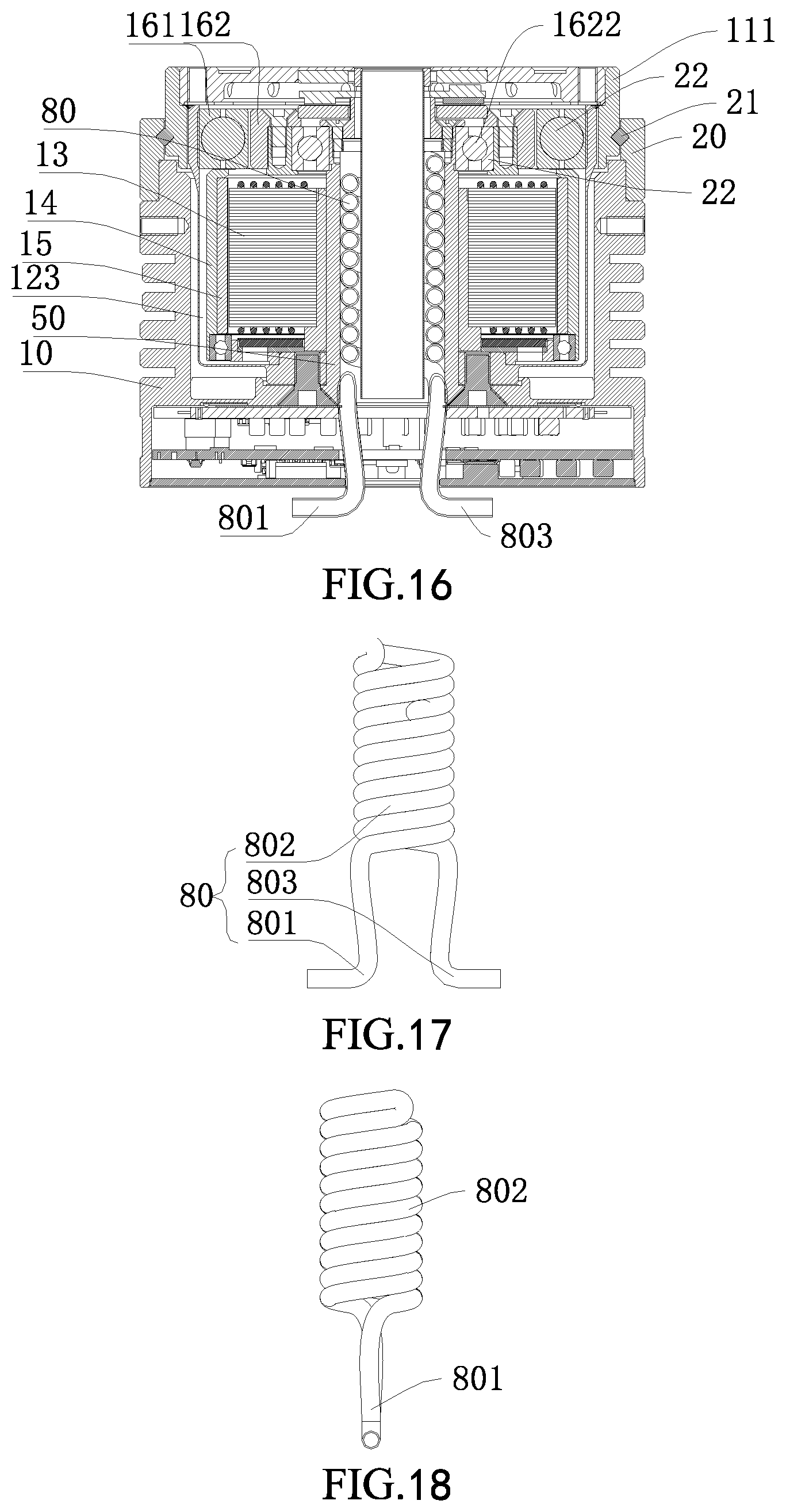 Patent US12504061 Figure 11 – Electric drive module and electric drive equipment for reducing vibration