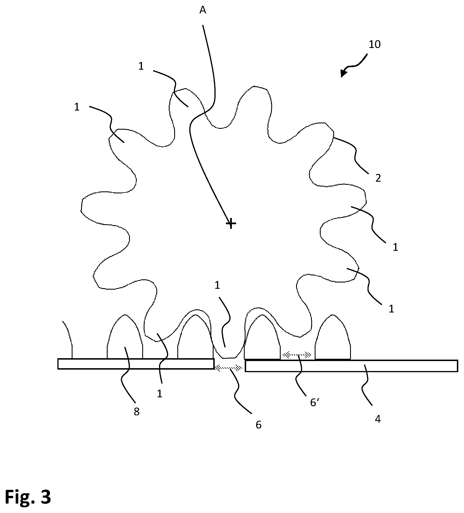 Patent US12504063 Figure 3 – Tooth geometry for headstock gear for feed system of a shearer loader