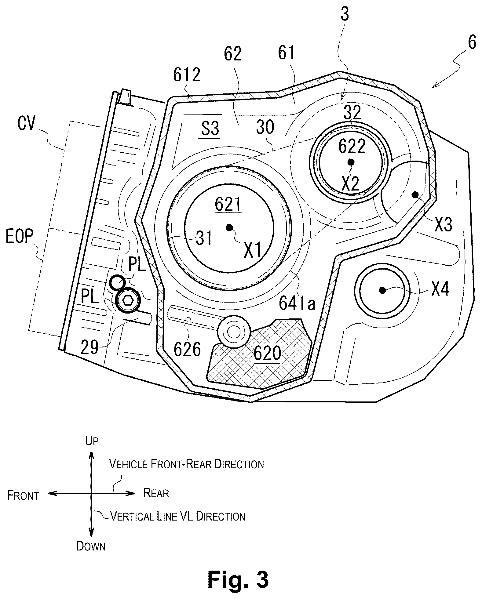 Patent US12504065 Figure 3 – Power transmission device