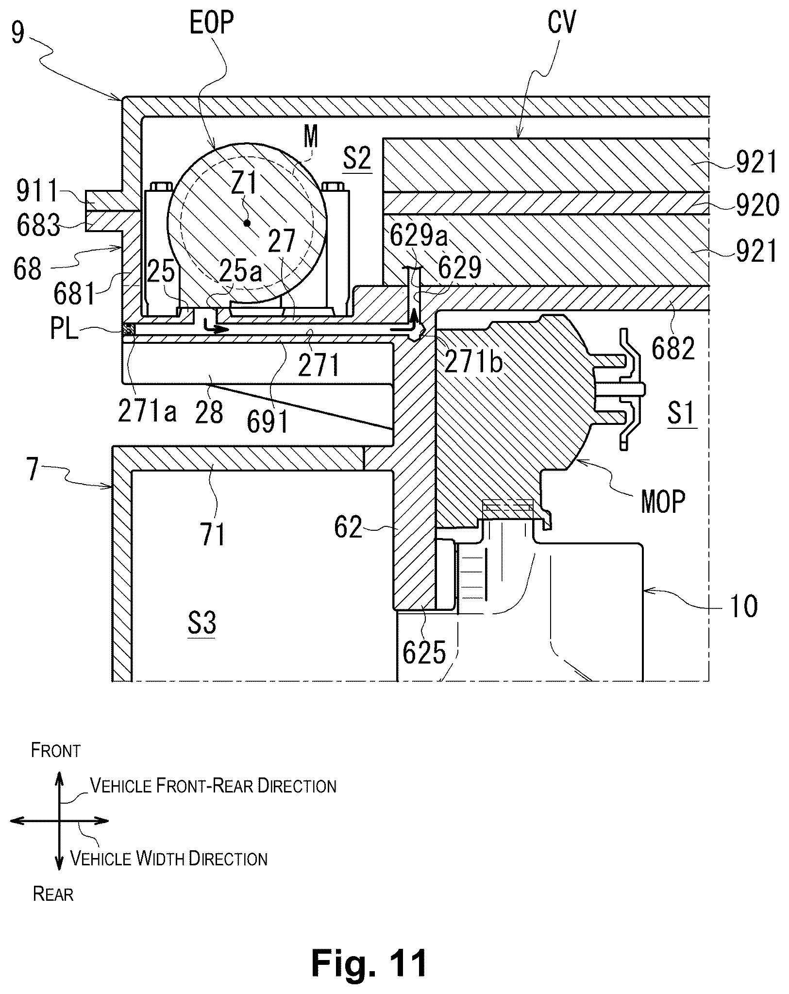 Patent US12504065 Figure 9 – Power transmission device