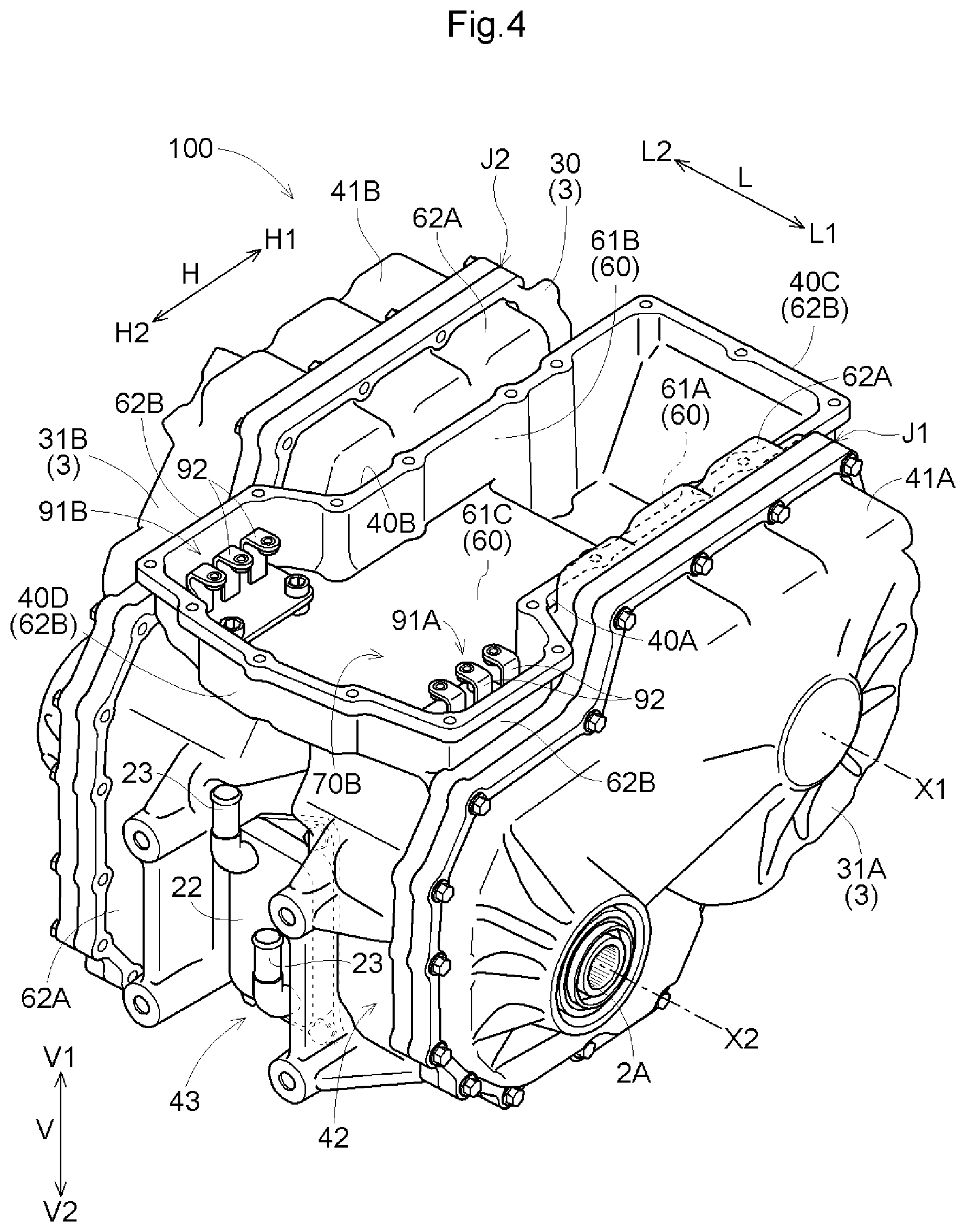 Patent US12504067 Figure 4 – Vehicle drive device