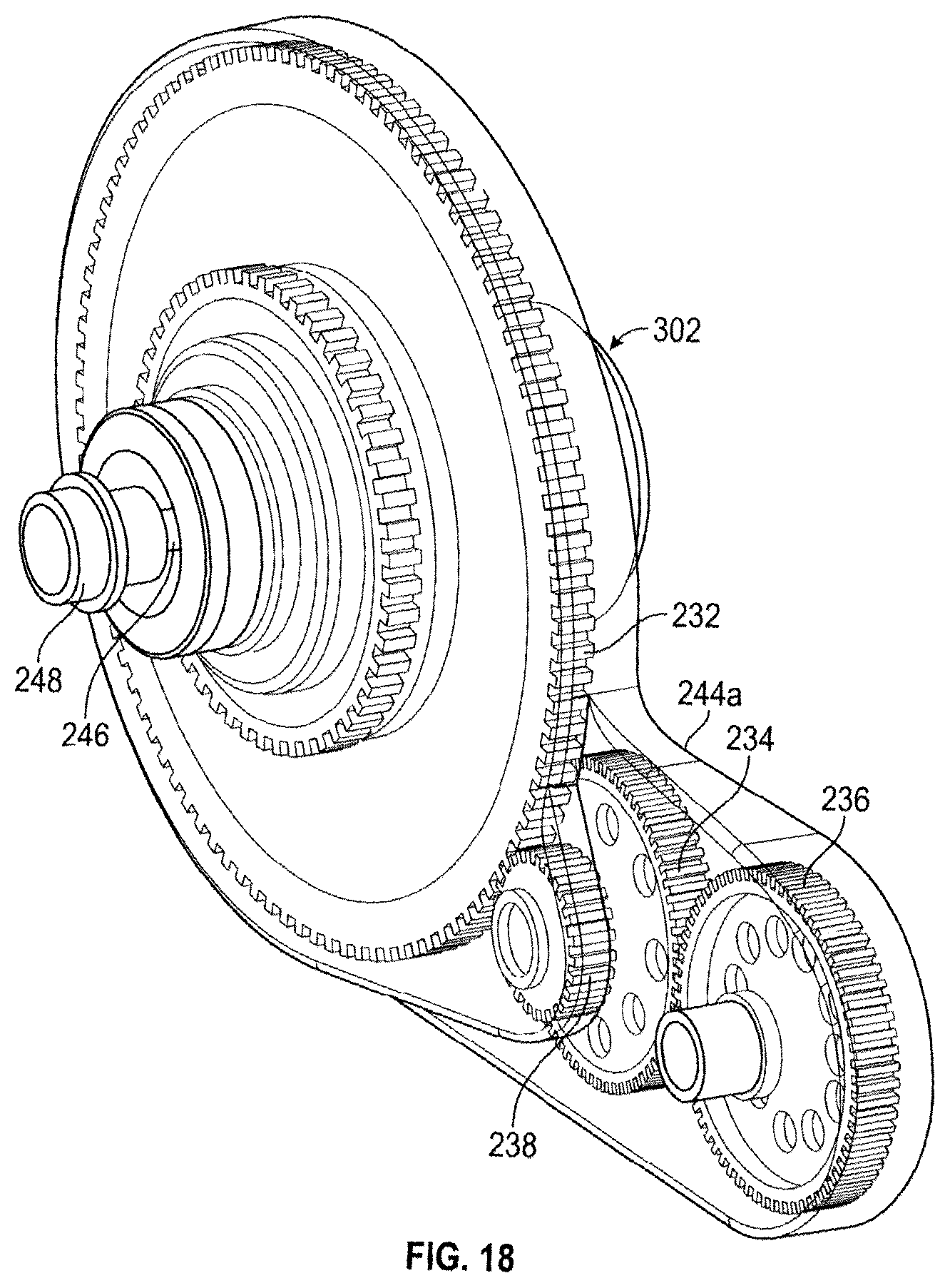 Patent US12504070 Figure 13 – Electronically-controlled continuously variable transmission for a utility vehicle