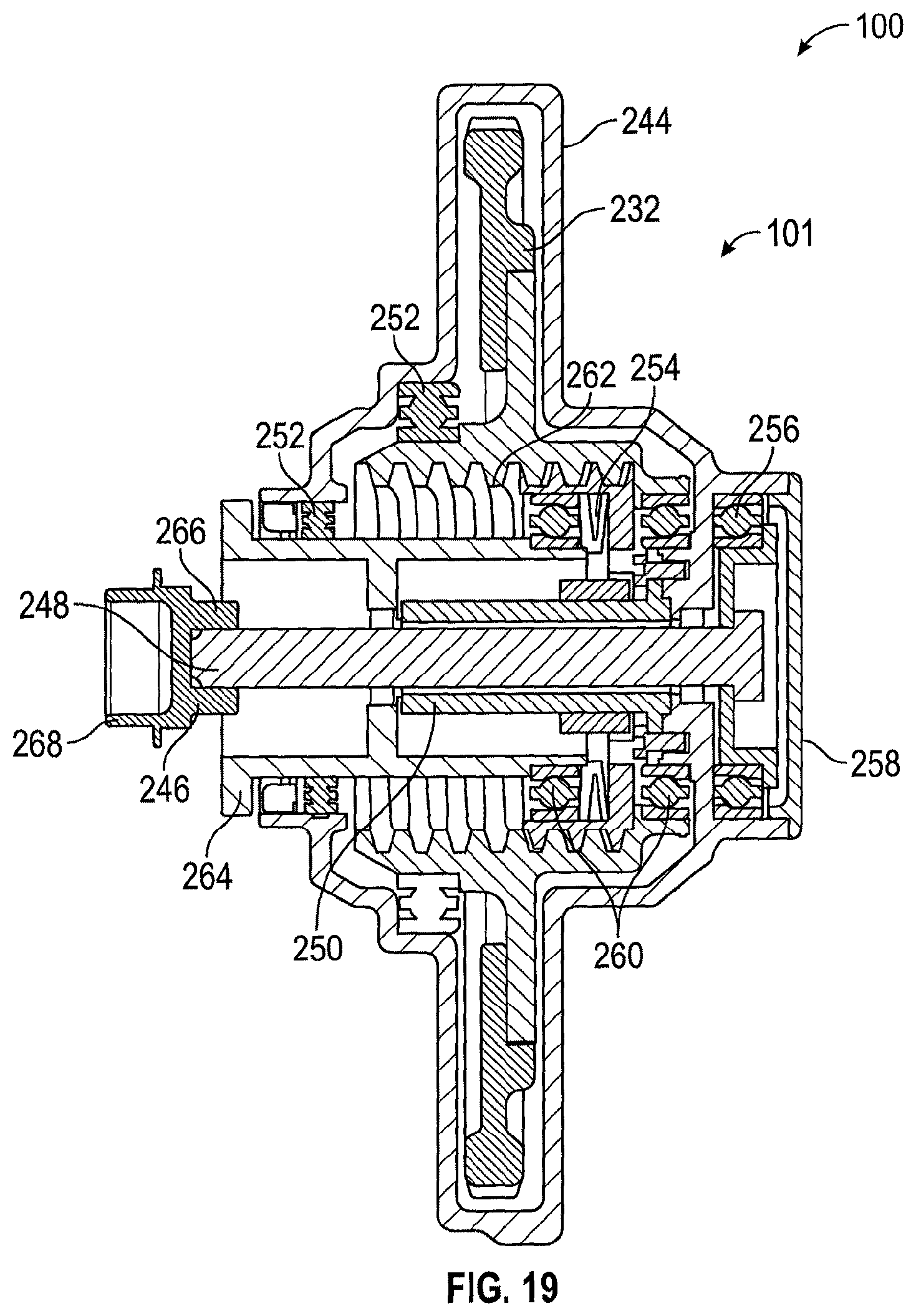 Patent US12504070 Figure 14 – Electronically-controlled continuously variable transmission for a utility vehicle