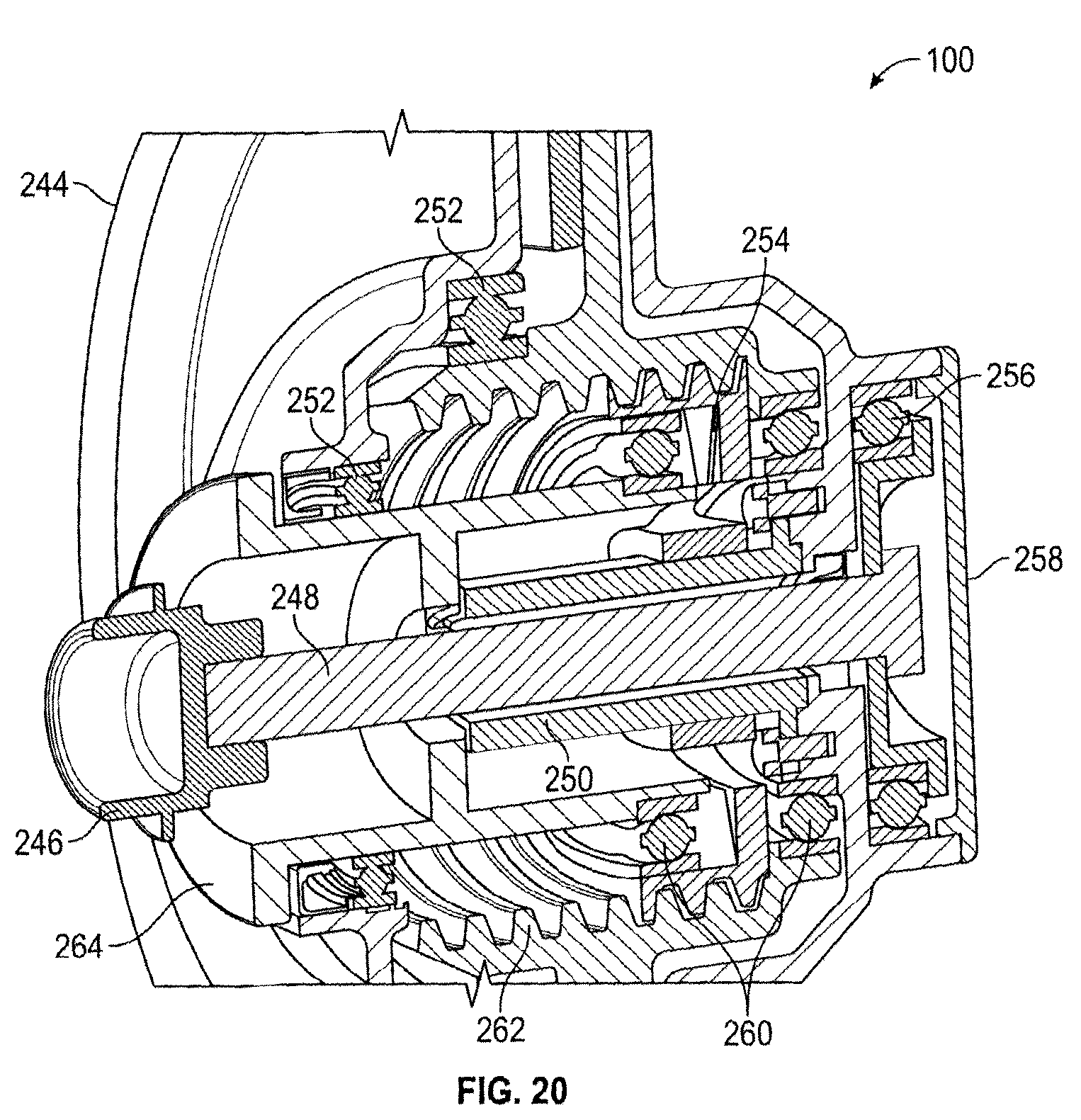 Patent US12504070 Figure 15 – Electronically-controlled continuously variable transmission for a utility vehicle