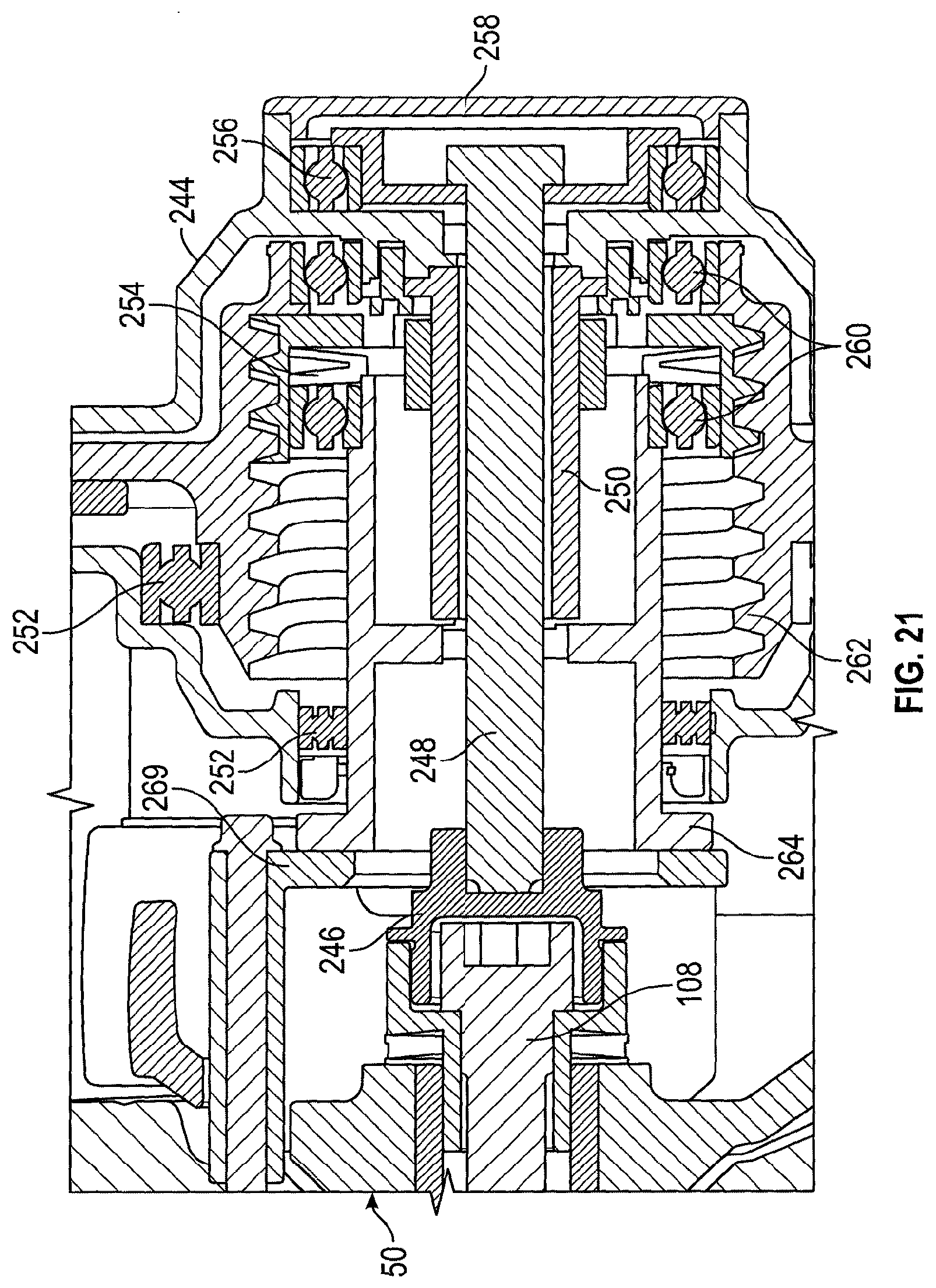 Patent US12504070 Figure 16 – Electronically-controlled continuously variable transmission for a utility vehicle