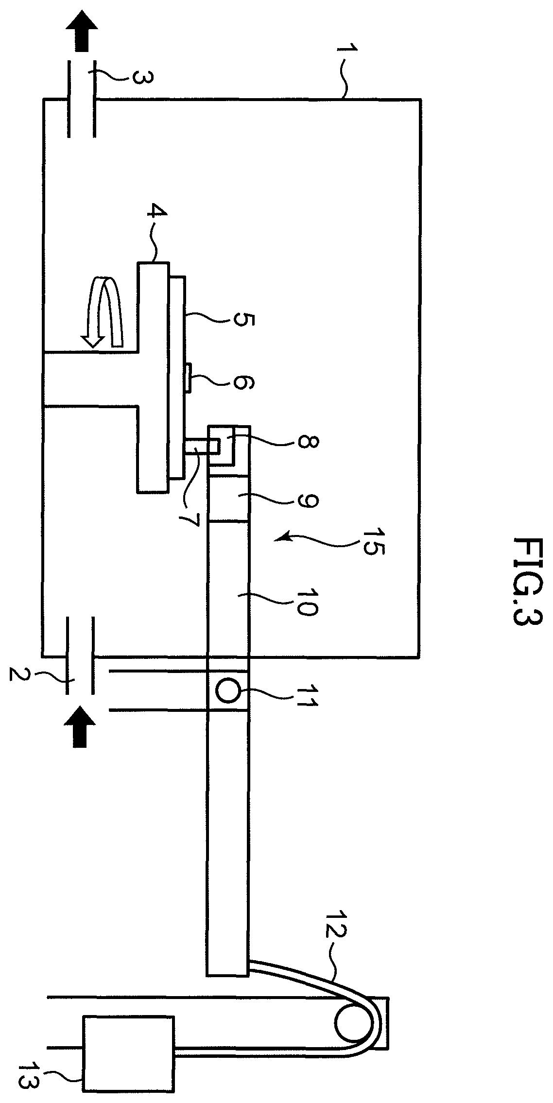 Patent US12504072 Figure 3 – Piston ring, piston ring assembly, and reciprocating compressor