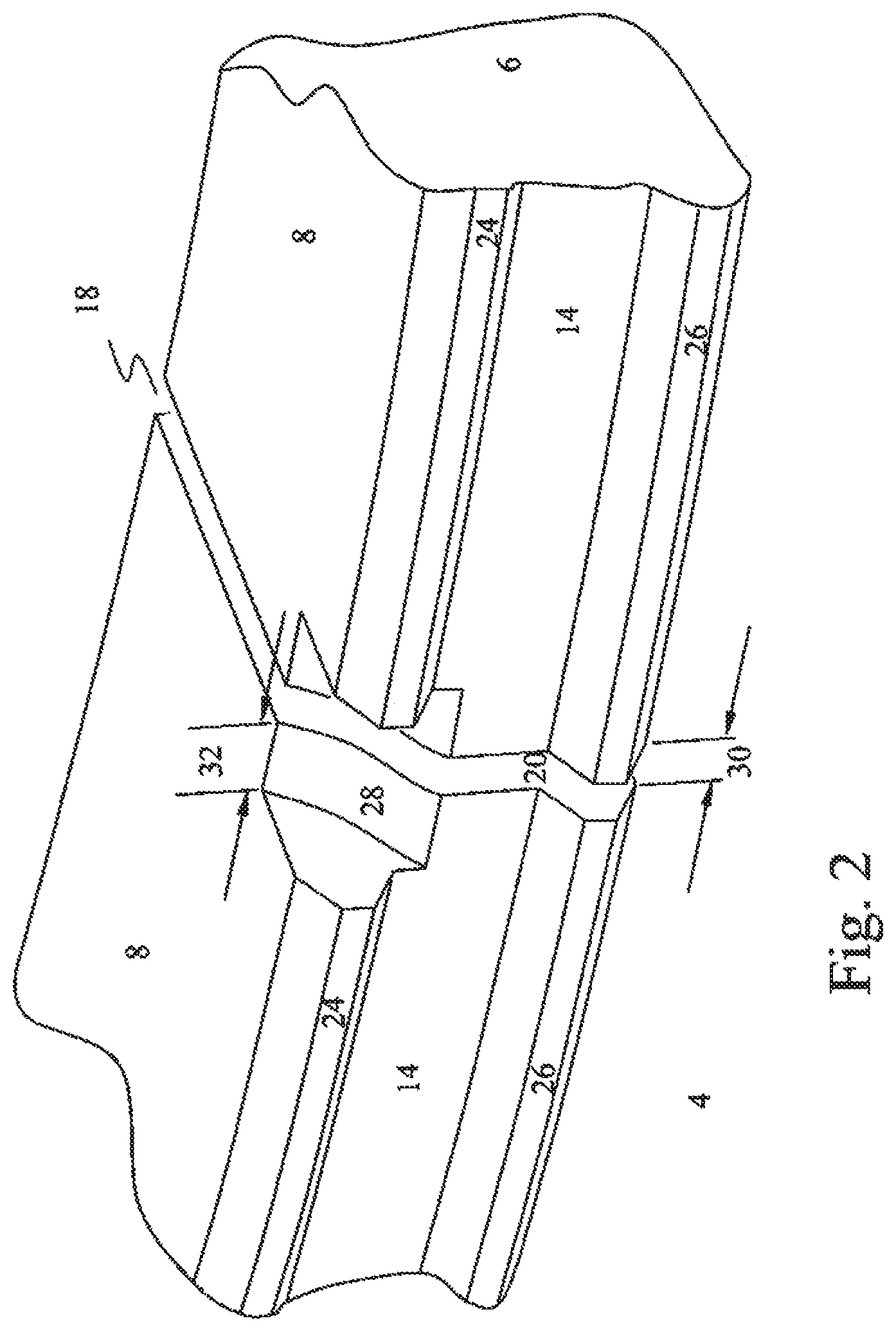 Patent US12504073 Figure 2 – Oil scraper ring and piston ring set for an internal combustion engine