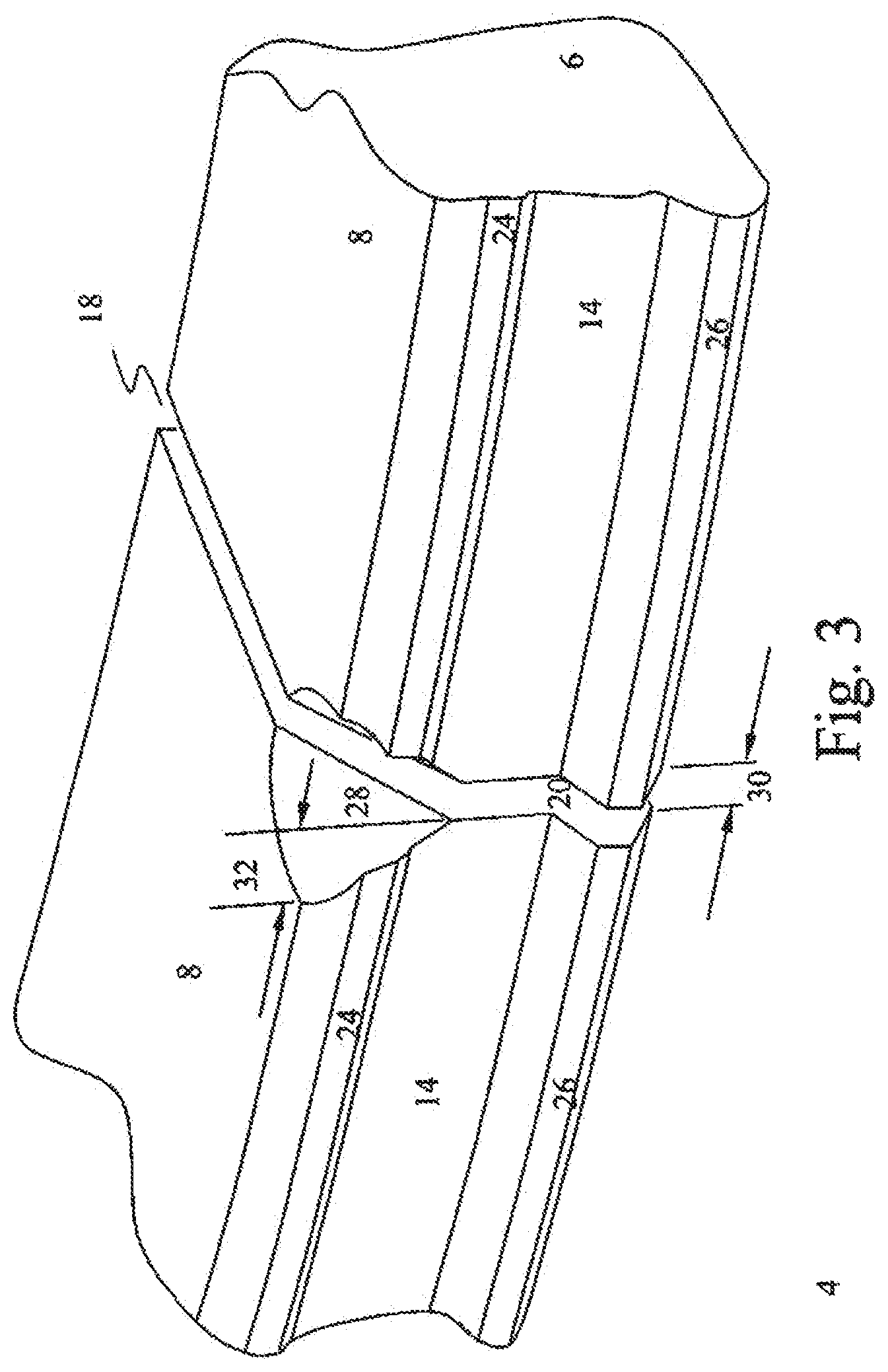 Patent US12504073 Figure 3 – Oil scraper ring and piston ring set for an internal combustion engine